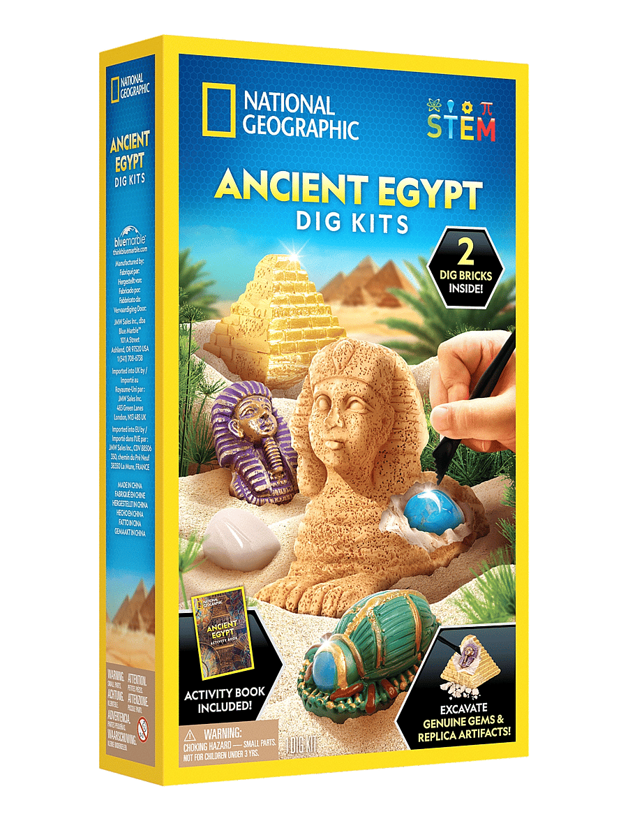 National Geographic - National Geographic Ancient Egypt Dig Kits - experiment & vetenskap - multi - 1