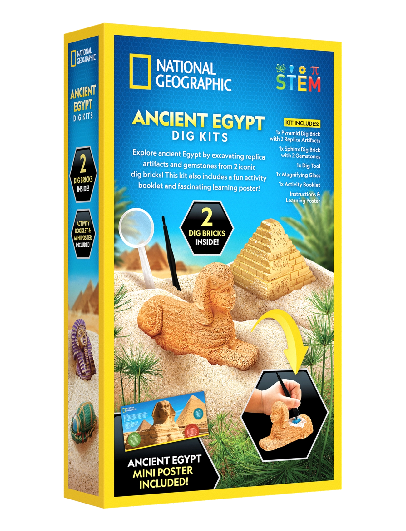 National Geographic - National Geographic Ancient Egypt Dig Kits - multi - 2