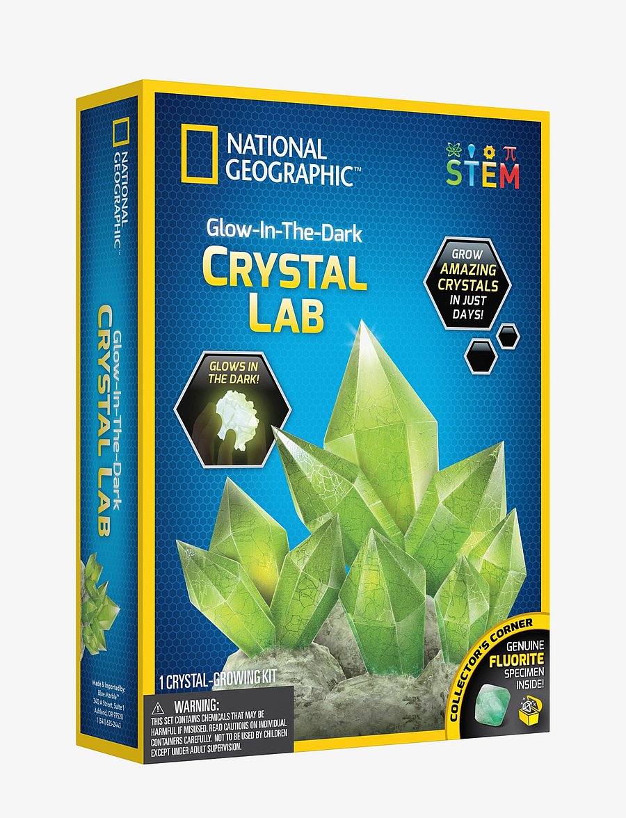 National Geographic - National Geographic Glow in Dark Crystal Growing - multi - 0