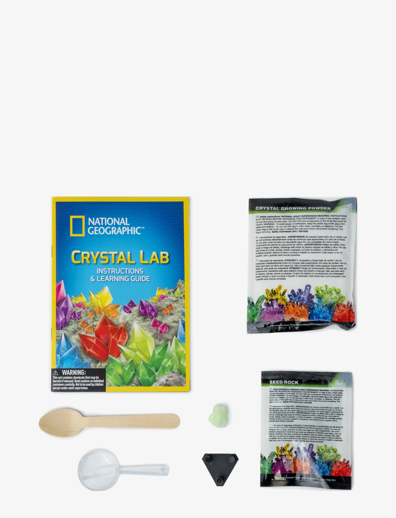 National Geographic - National Geographic Glow in Dark Crystal Growing - multi - 1