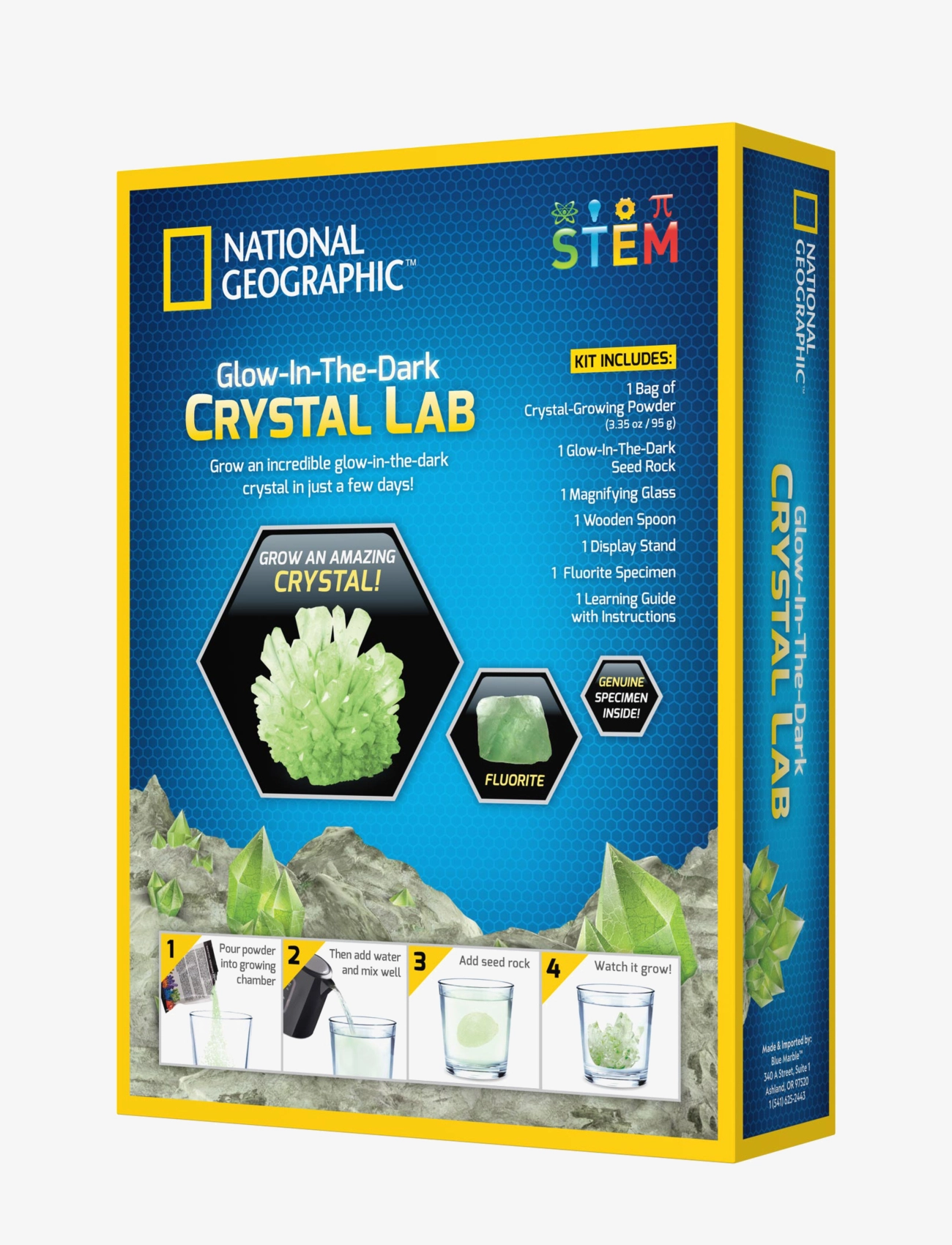 National Geographic - National Geographic Glow in Dark Crystal Growing - multi - 3