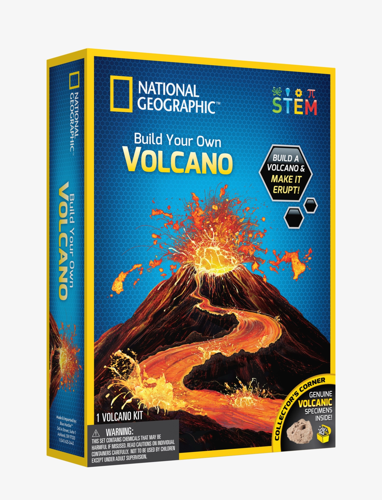 National Geographic Volcano Science Kit, Børn, Experiments And Science, Multi/mønstret, Str: ONE SIZE