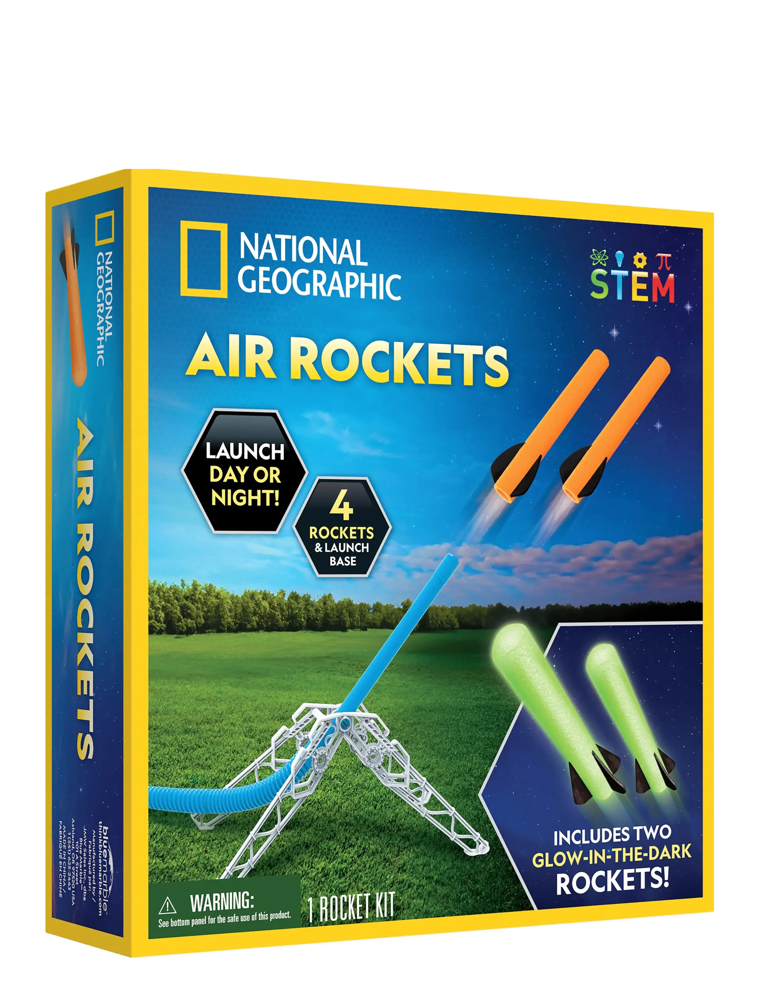 National Geographic National Geographic Air Foam Rocket, One Size, Multi/patterned, Legetøj > Experiments And Science, Børn