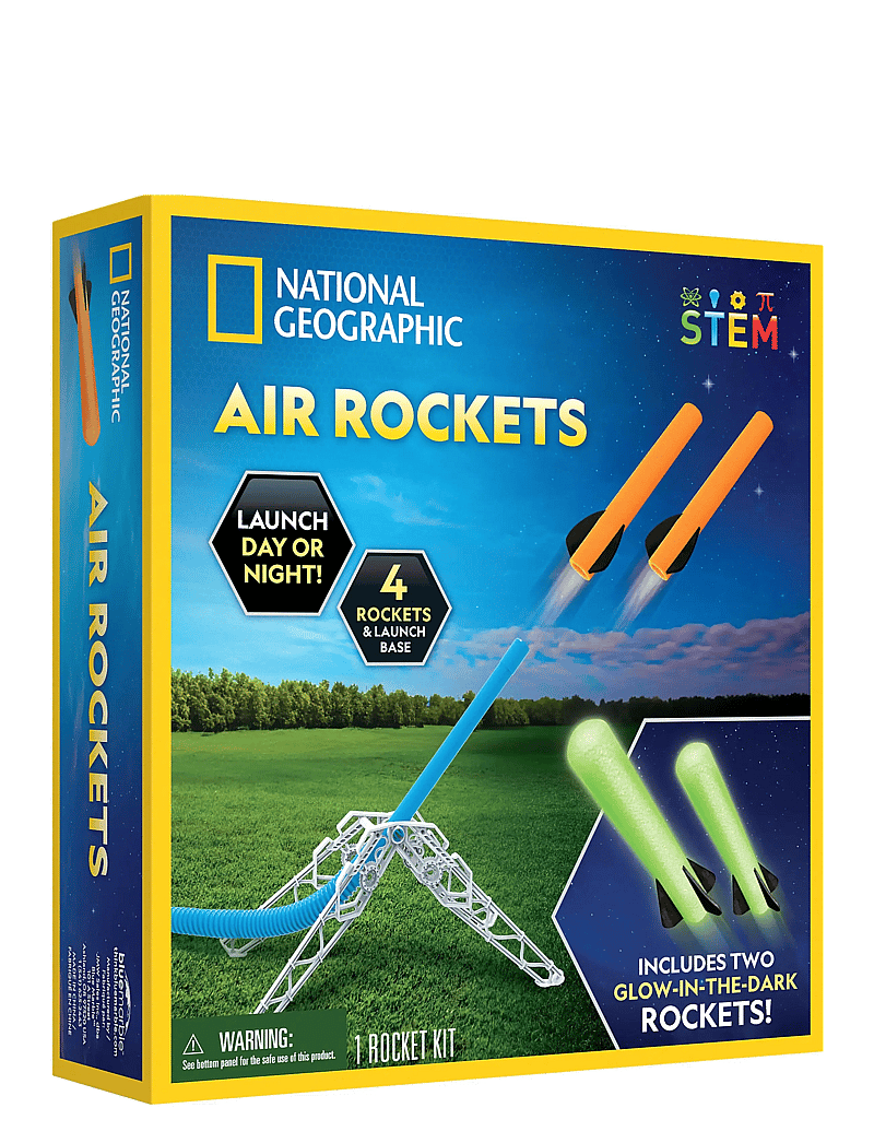 National Geographic - National Geographic Air Foam Rocket - tilraunir og vísindi - muti - 0
