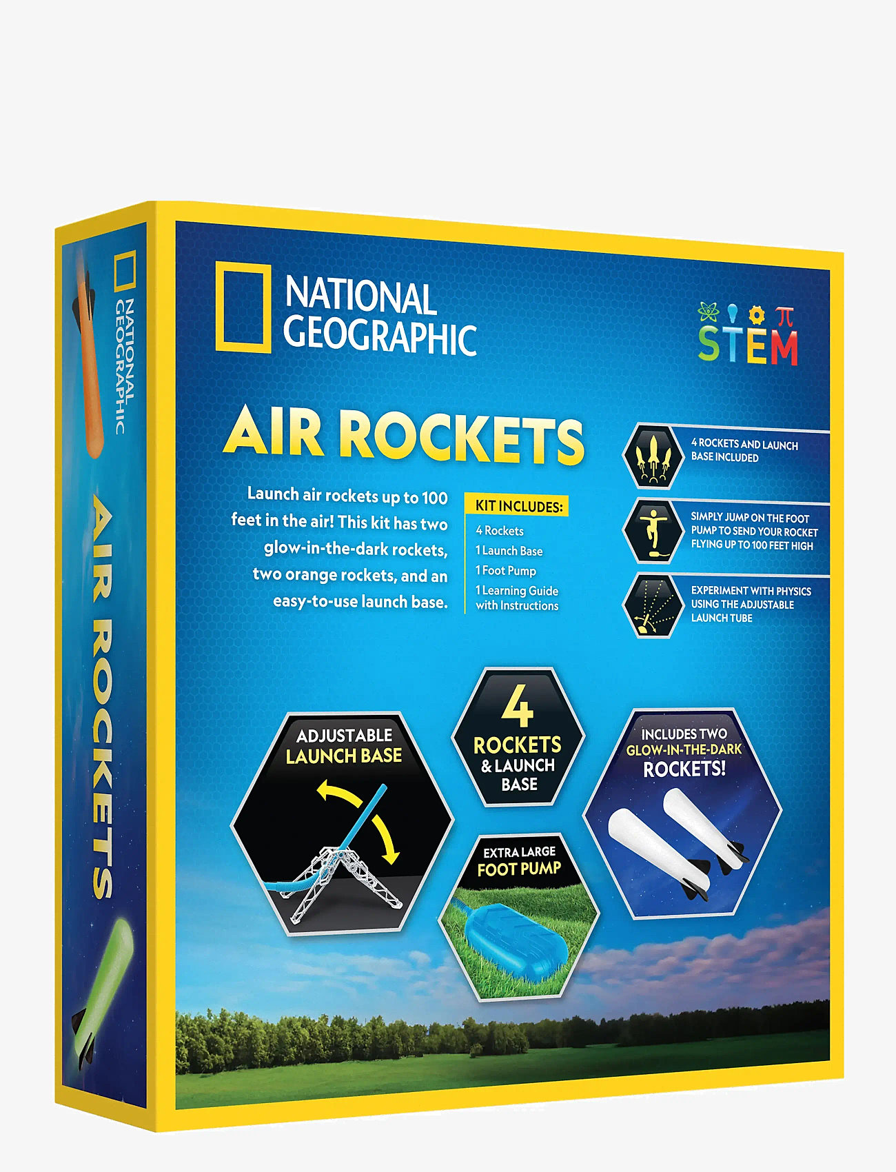 National Geographic - National Geographic Air Foam Rocket - experiment & vetenskap - muti - 1