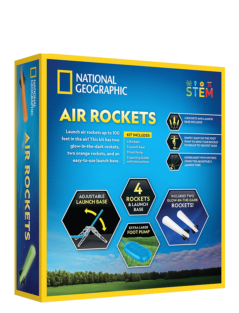 National Geographic - National Geographic Air Foam Rocket - tilraunir og vísindi - muti - 1