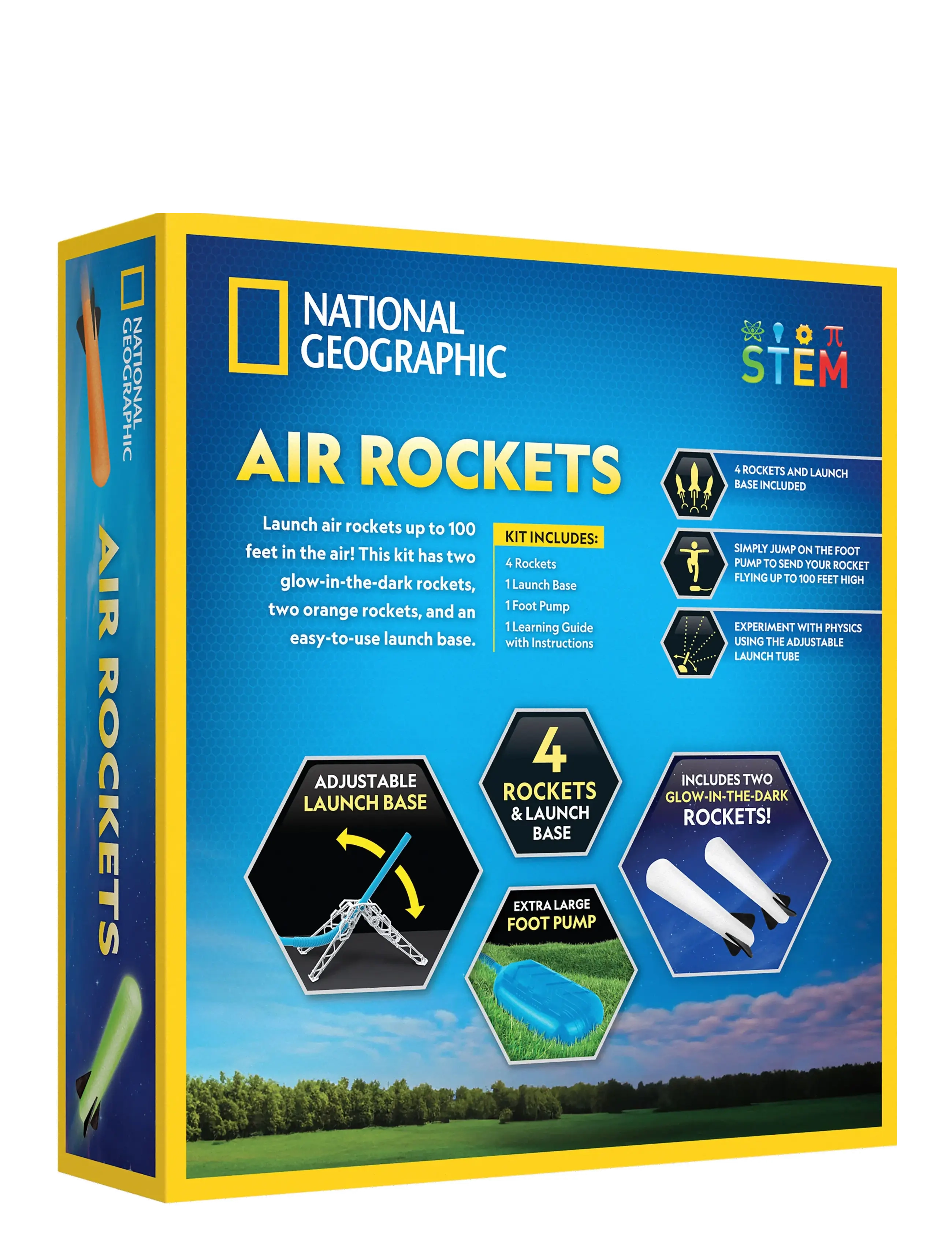National Geographic - National Geographic Air Foam Rocket - tilraunir og vísindi - muti - 1
