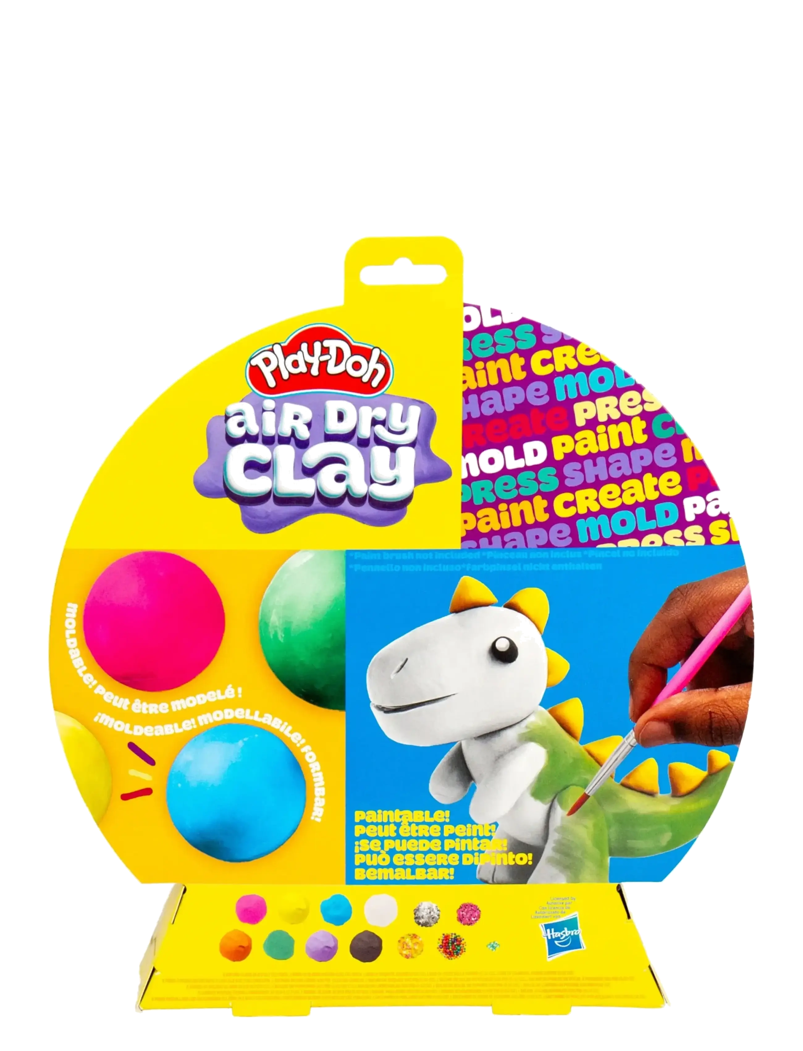 Maki Play Dough - Play-Doh Air Dry Clay Wheel - leklera - multi - 1