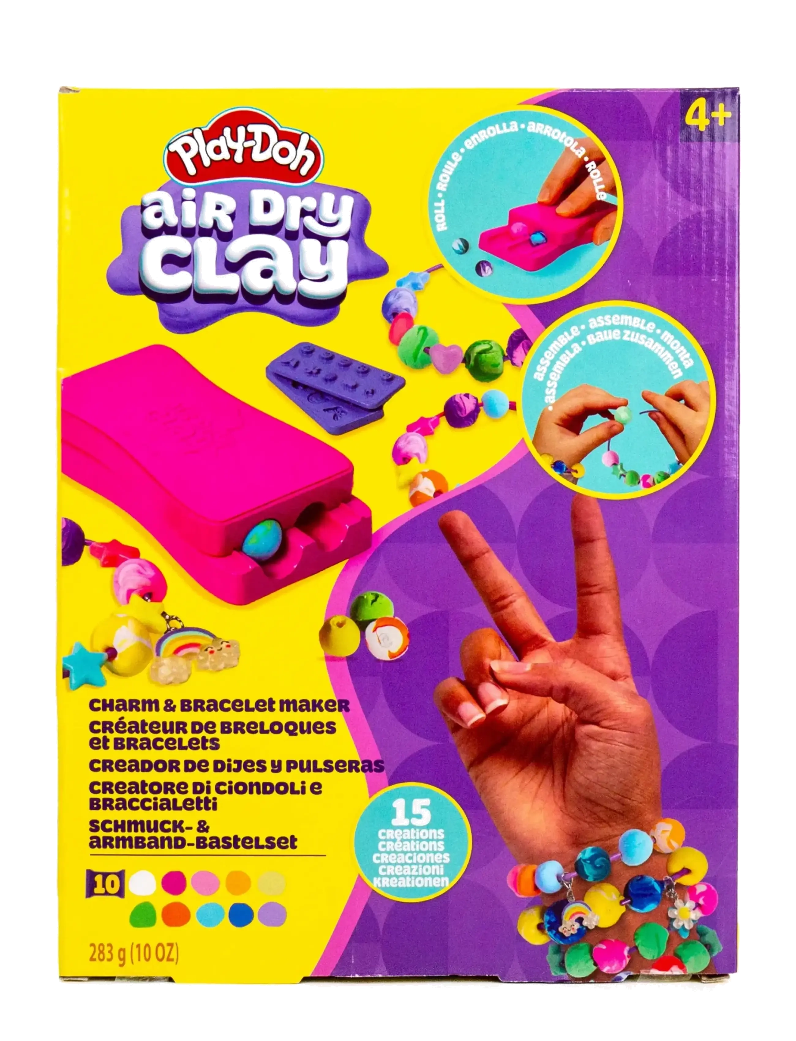 Maki Play Dough Play-Doh Charm & Jewlery Maker, Børn, Jewellery & Tilbehør, Multi/mønstret, Str: ONE SIZE