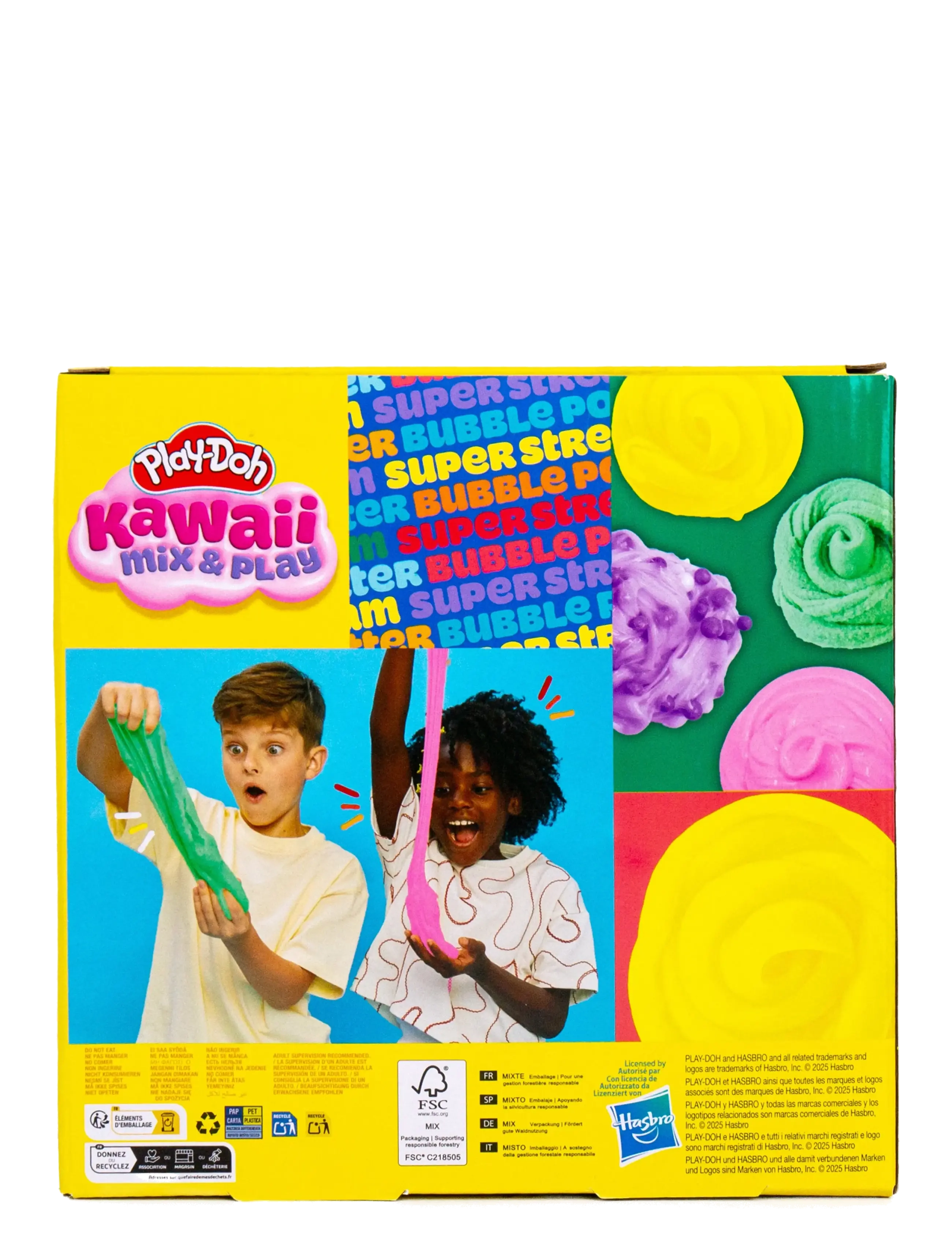Maki Play Dough - Play-Doh Kawaii Mix & Play 4 pack - modellervoks - multi - 2