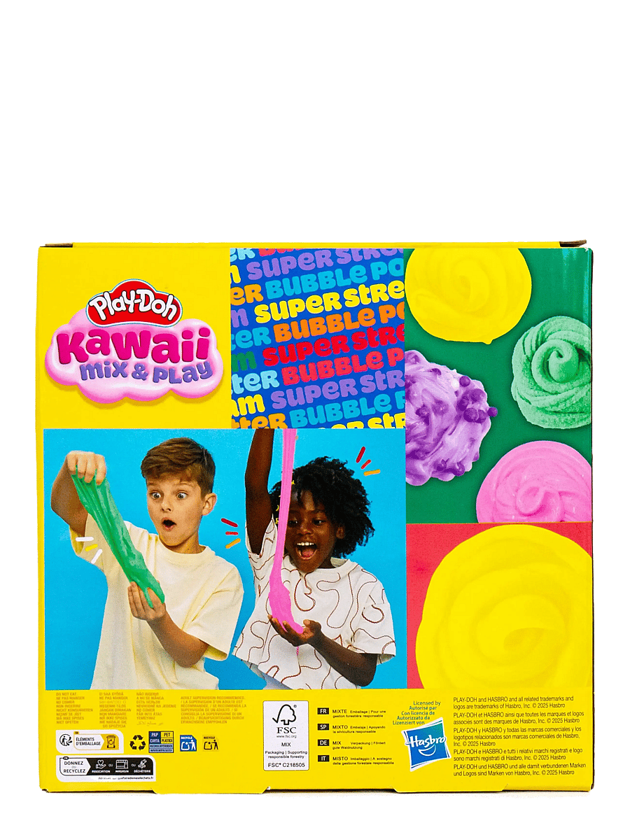 Maki Play Dough - Play-Doh Kawaii Mix & Play 4 pack - modellervoks - multi - 2
