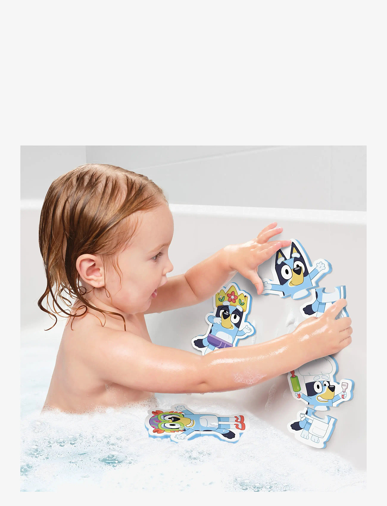 MAKI - Toomies Bluey Bath Puzzle - badelegetøj - muti - 2