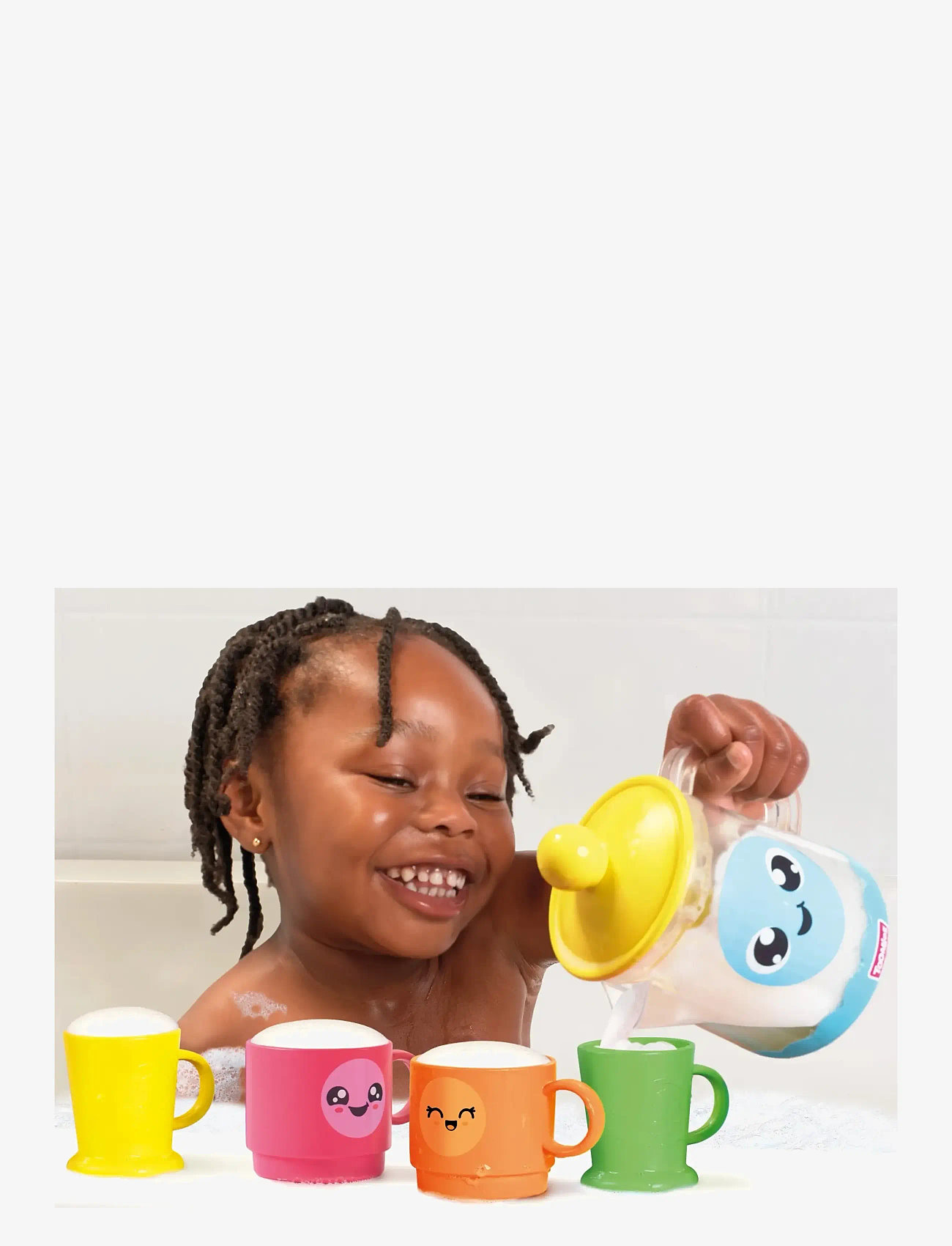 MAKI - Toomies Bubble & Brew Bath Tea Set - badeleker - muti - 2