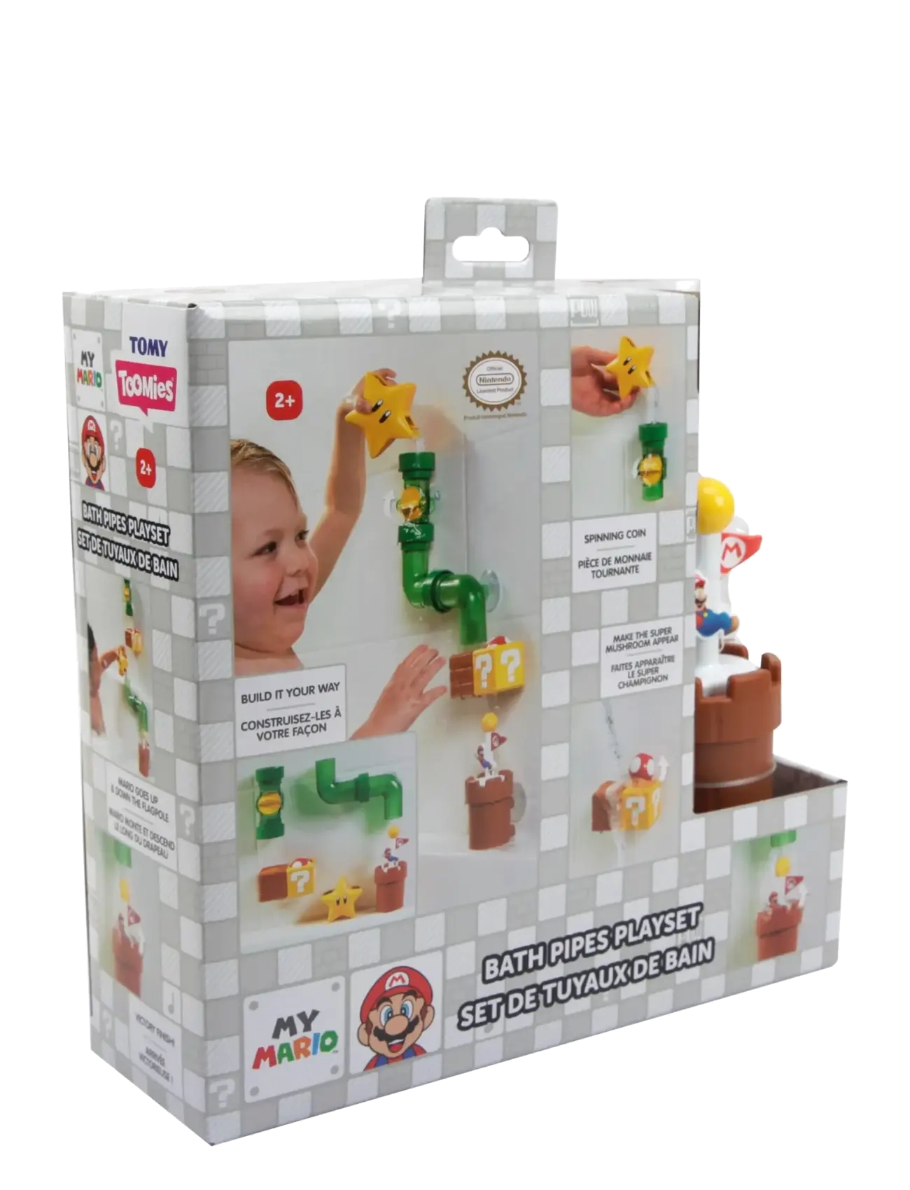 MAKI - Toomies Super Mario Bath Pipes - kylpyyn - multi - 5