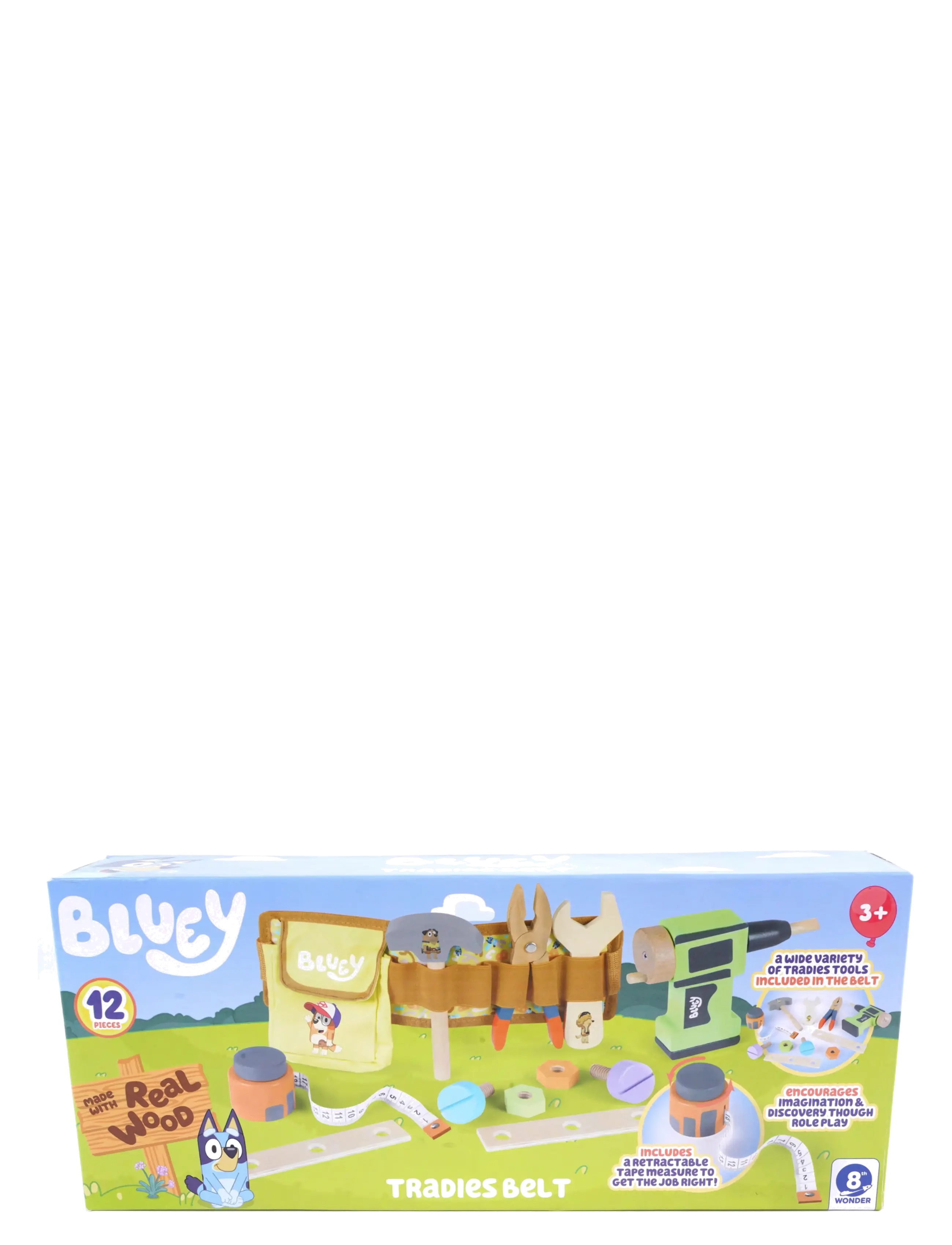 Bluey Bluey Tradies Belt - Rollespil til børn - MULTI / multi