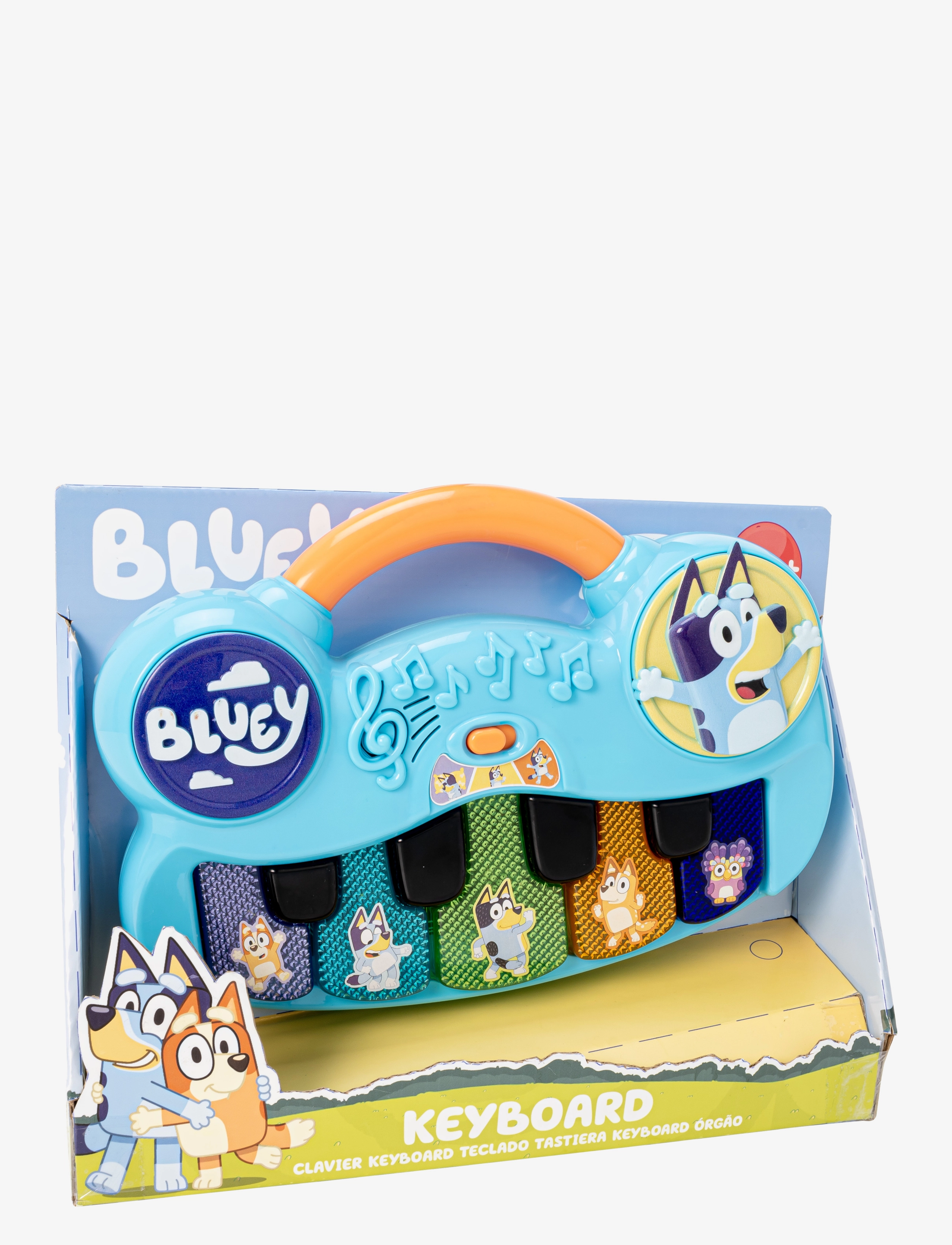 Bluey 's Keyboard, Børn, Musical Instruments, Multi/mønstret, Str: ONE SIZE