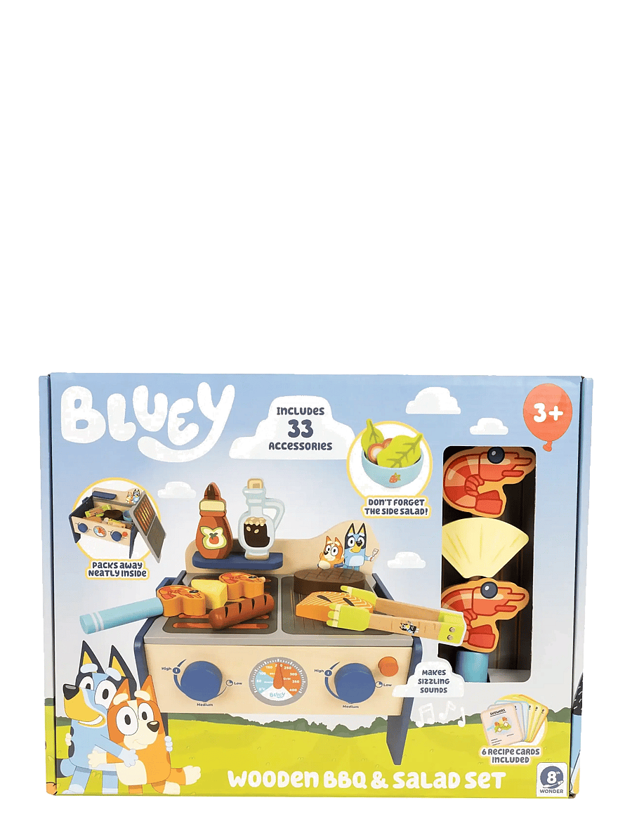 Bluey - Bluey Tabletop BBQ - tillbehör till leksakskök - multi - 1