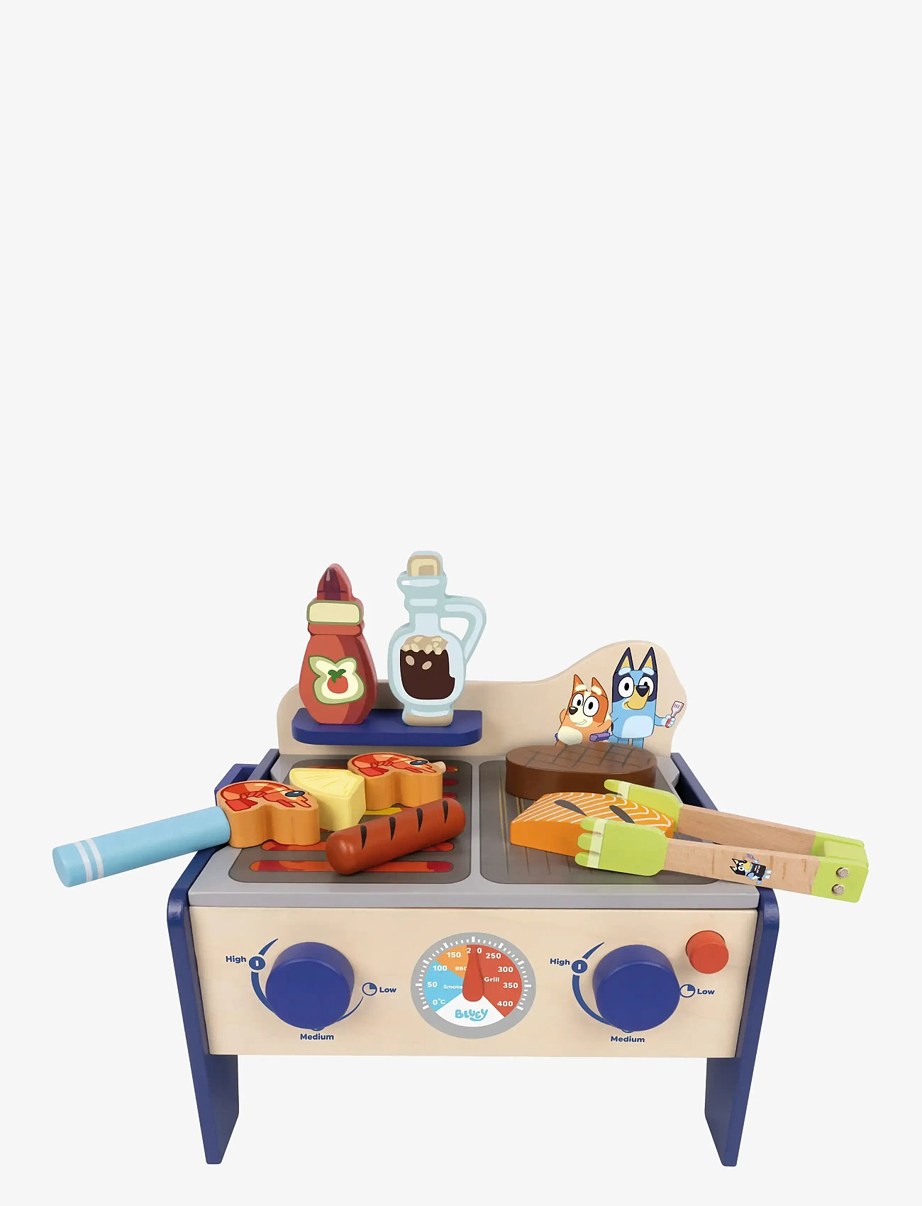 Bluey - Bluey Tabletop BBQ - tillbehör till leksakskök - multi - 3
