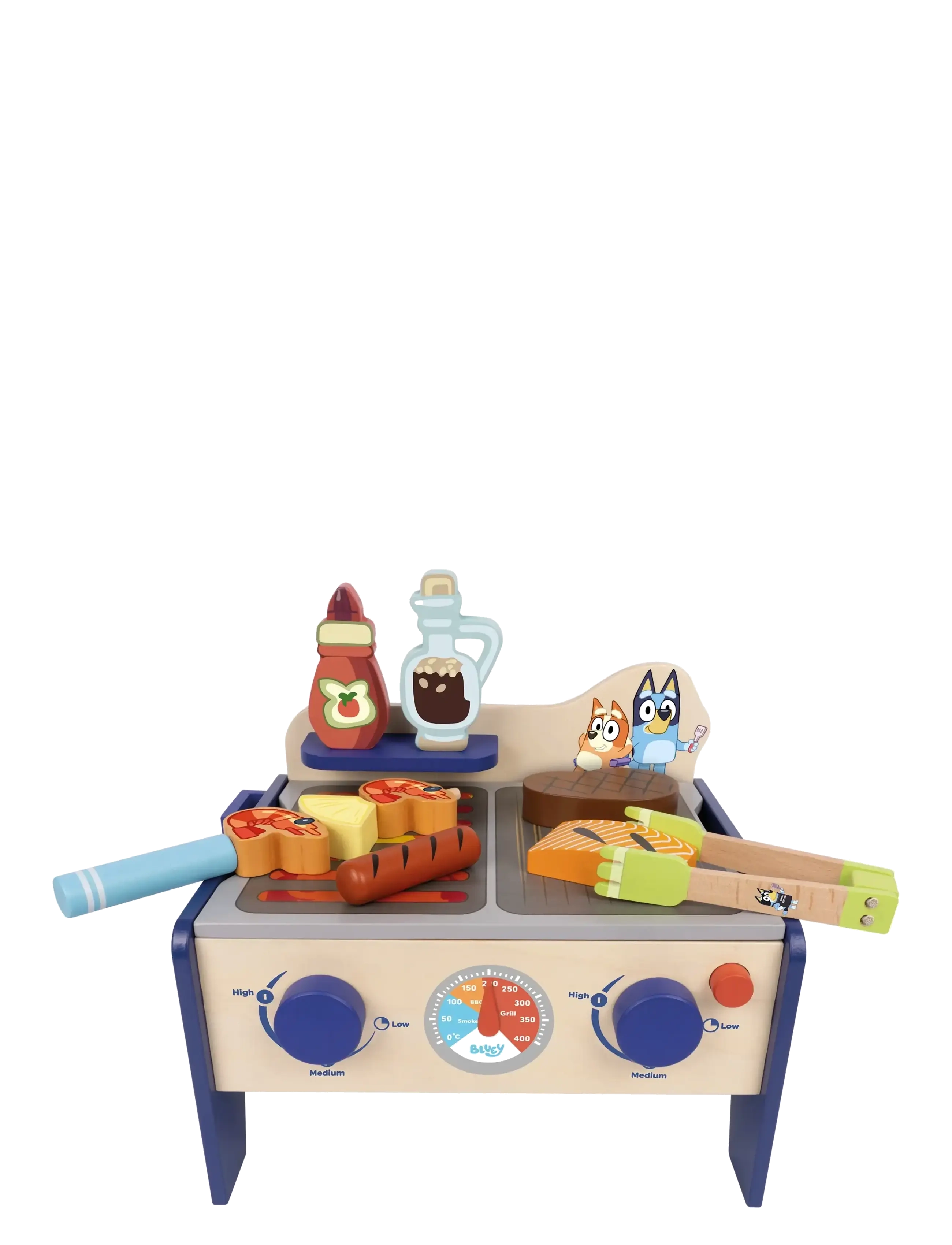 Bluey - Bluey Tabletop BBQ - tilbehør til legekøkkener - multi - 3
