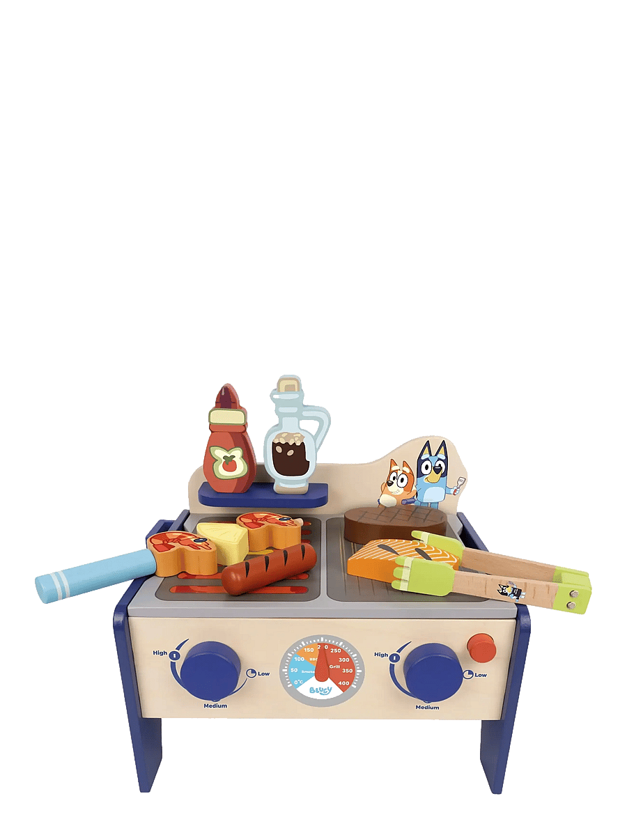 Bluey - Bluey Tabletop BBQ - tillbehör till leksakskök - multi - 3