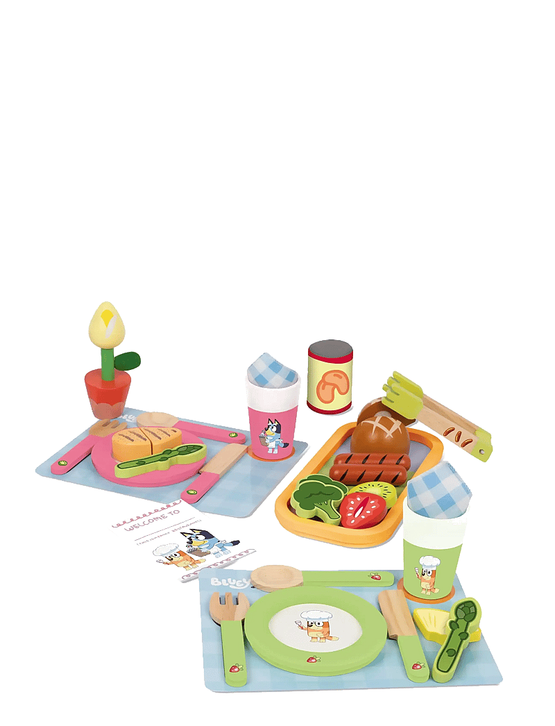 Bluey - Bluey Dine With Bluey - leksaksmat & leksakstårtor - muti - 3