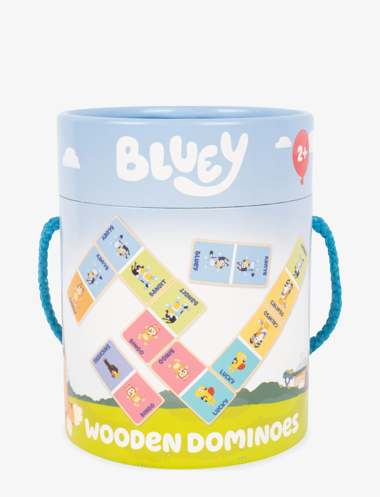 Bluey Bluey Dominoes, One Size, Multi/patterned, Spil > Domino, Børn