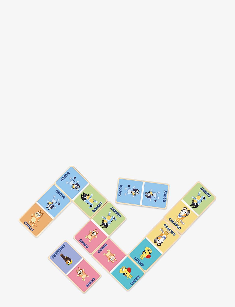 Bluey - Bluey Dominoes - memo - multi - 1