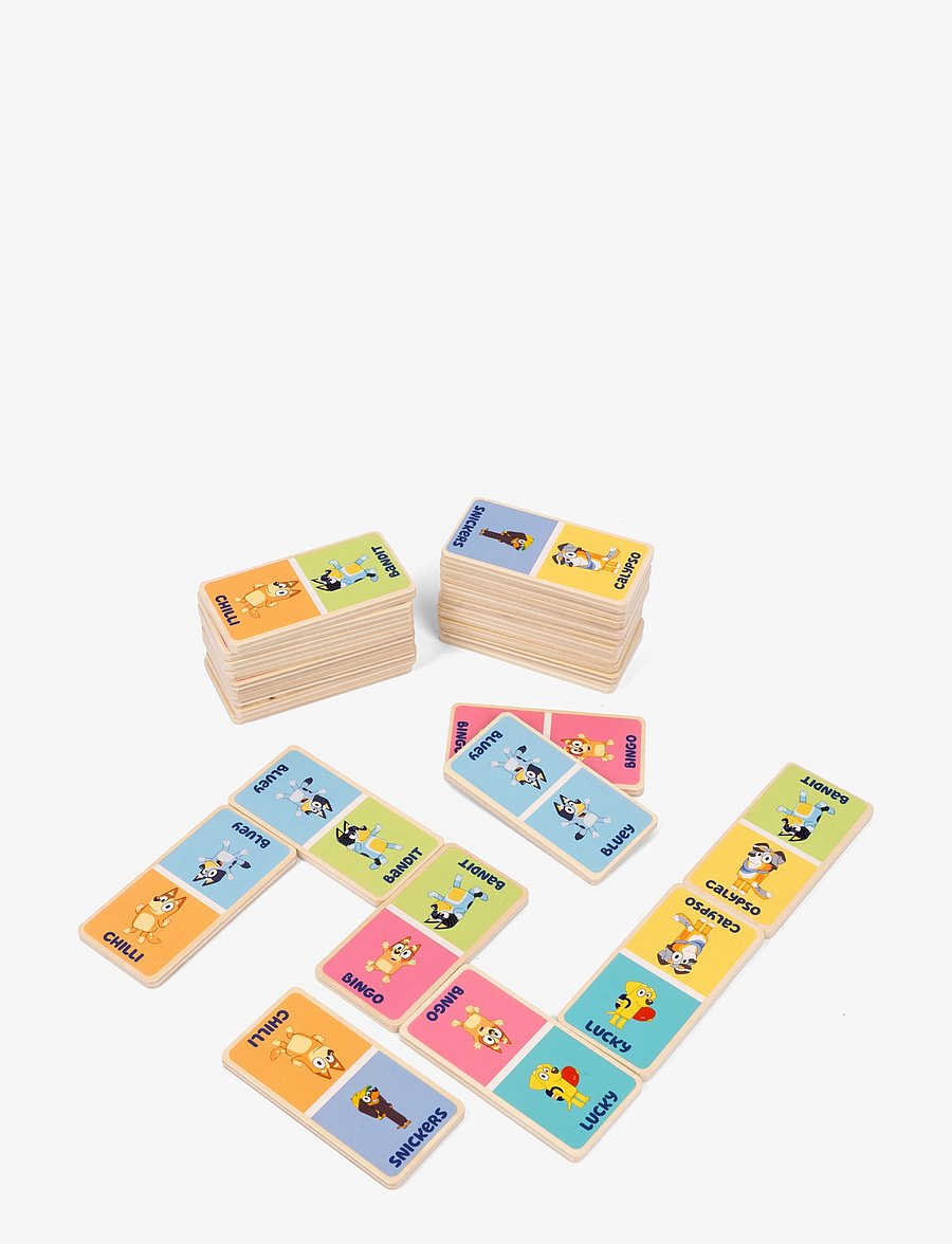 Bluey - Bluey Dominoes - memo - multi - 2