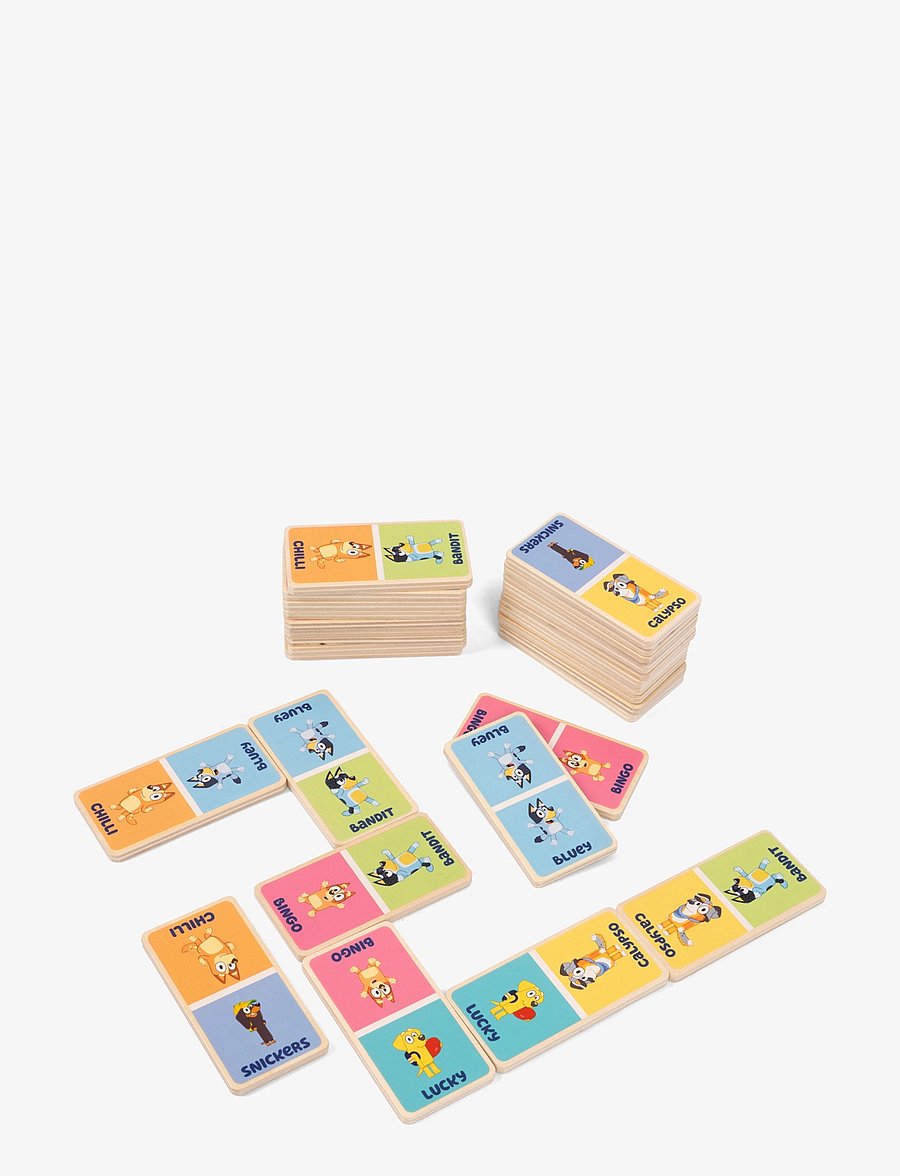 Bluey - Bluey Dominoes - memo - multi - 3
