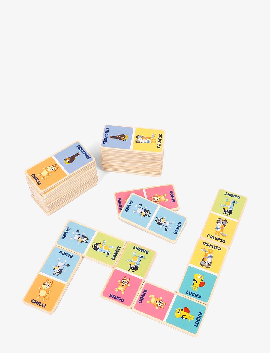 Bluey - Bluey Dominoes - memo - multi - 4