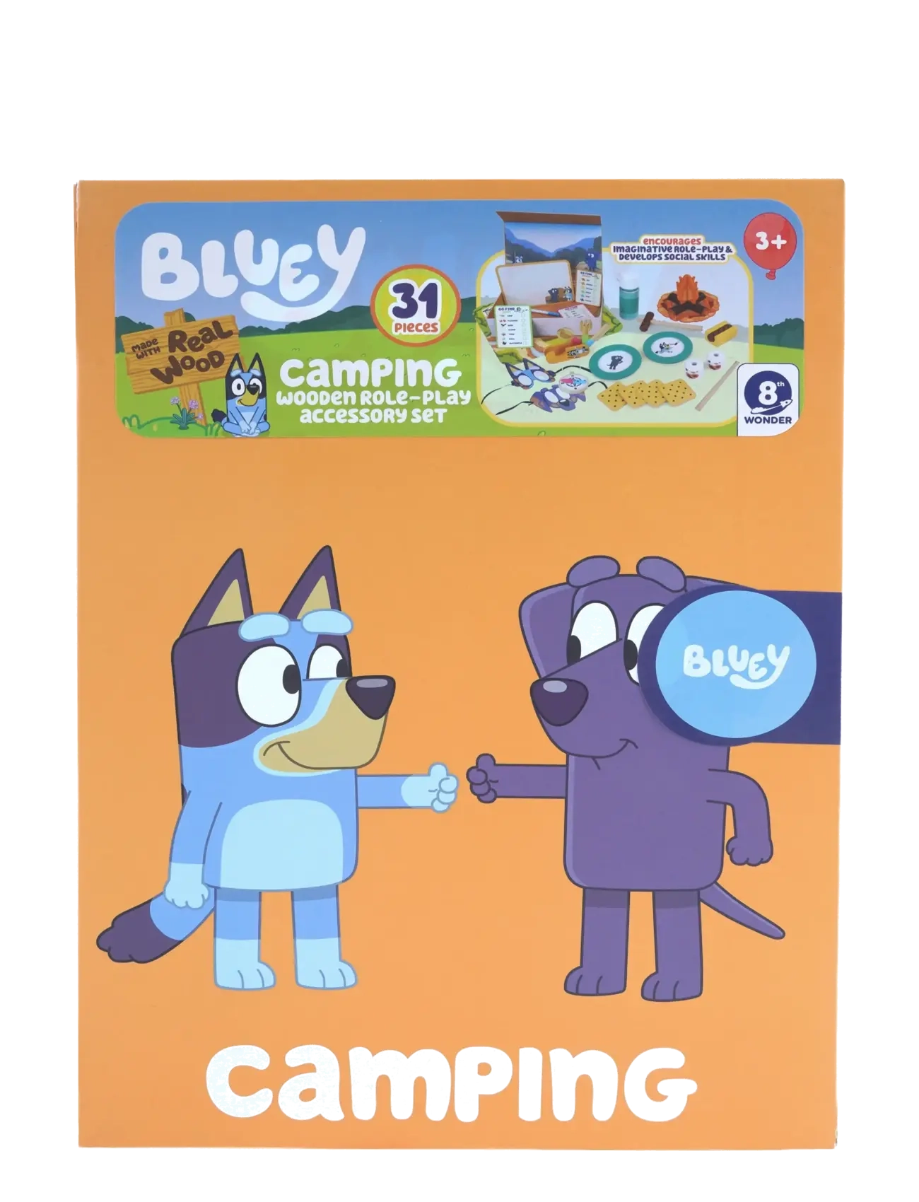 Bluey - Bluey Rolebook Camping - lekset - multi - 5