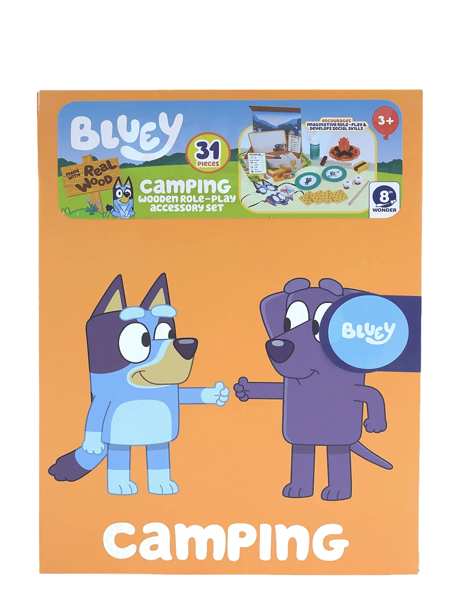 Bluey - Bluey Rolebook Camping - lekset - multi - 5