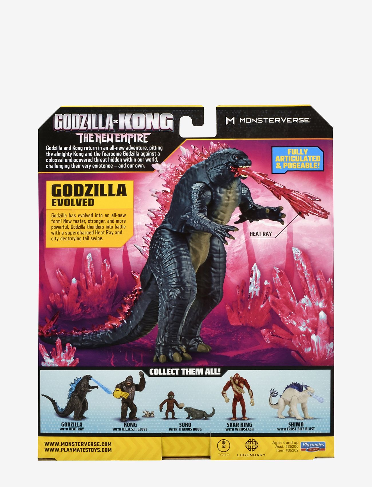 MAKI - Godzilla x Kong Godzilla Evolved, 15 cm - animals - multi - 3