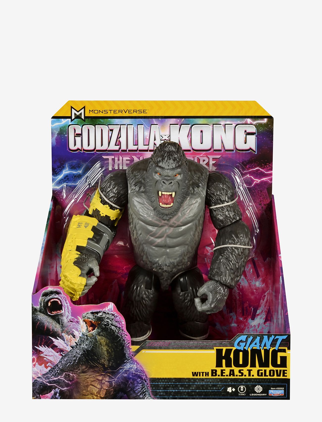 MAKI - Godzilla x Kong Giant King Kong, 27,5 cm - interaktive dyr - multi - 0