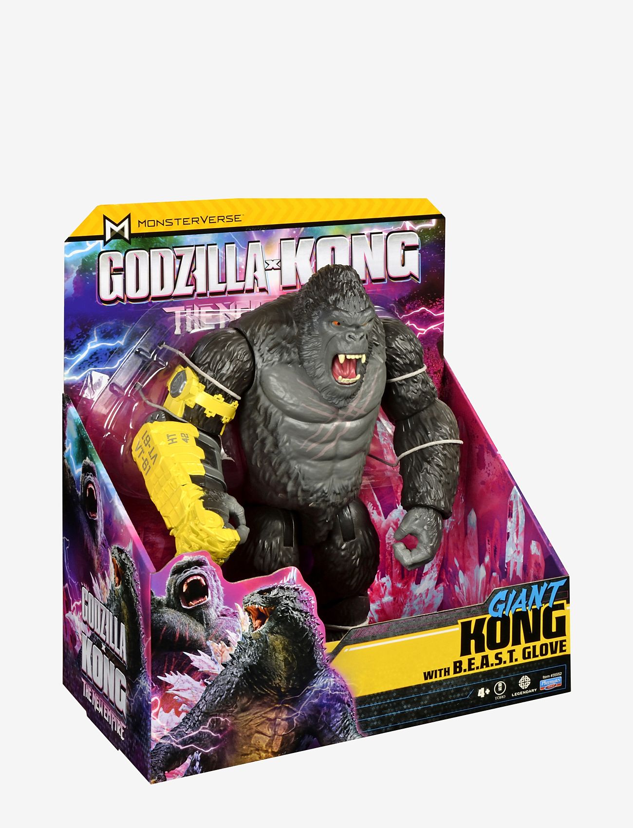 MAKI - Godzilla x Kong Giant King Kong, 27,5 cm - interaktive dyr - multi - 2