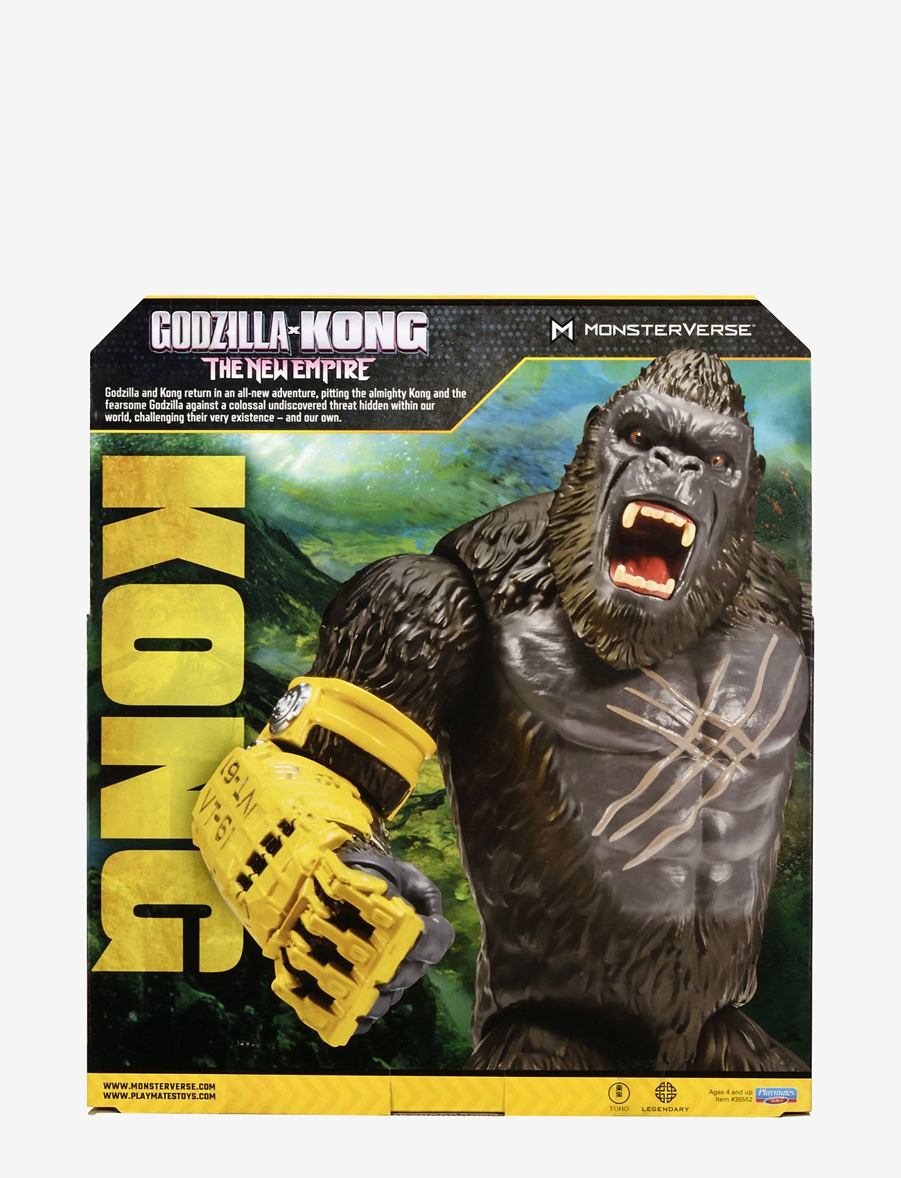 MAKI - Godzilla x Kong Giant King Kong, 27,5 cm - interaktive dyr - multi - 3