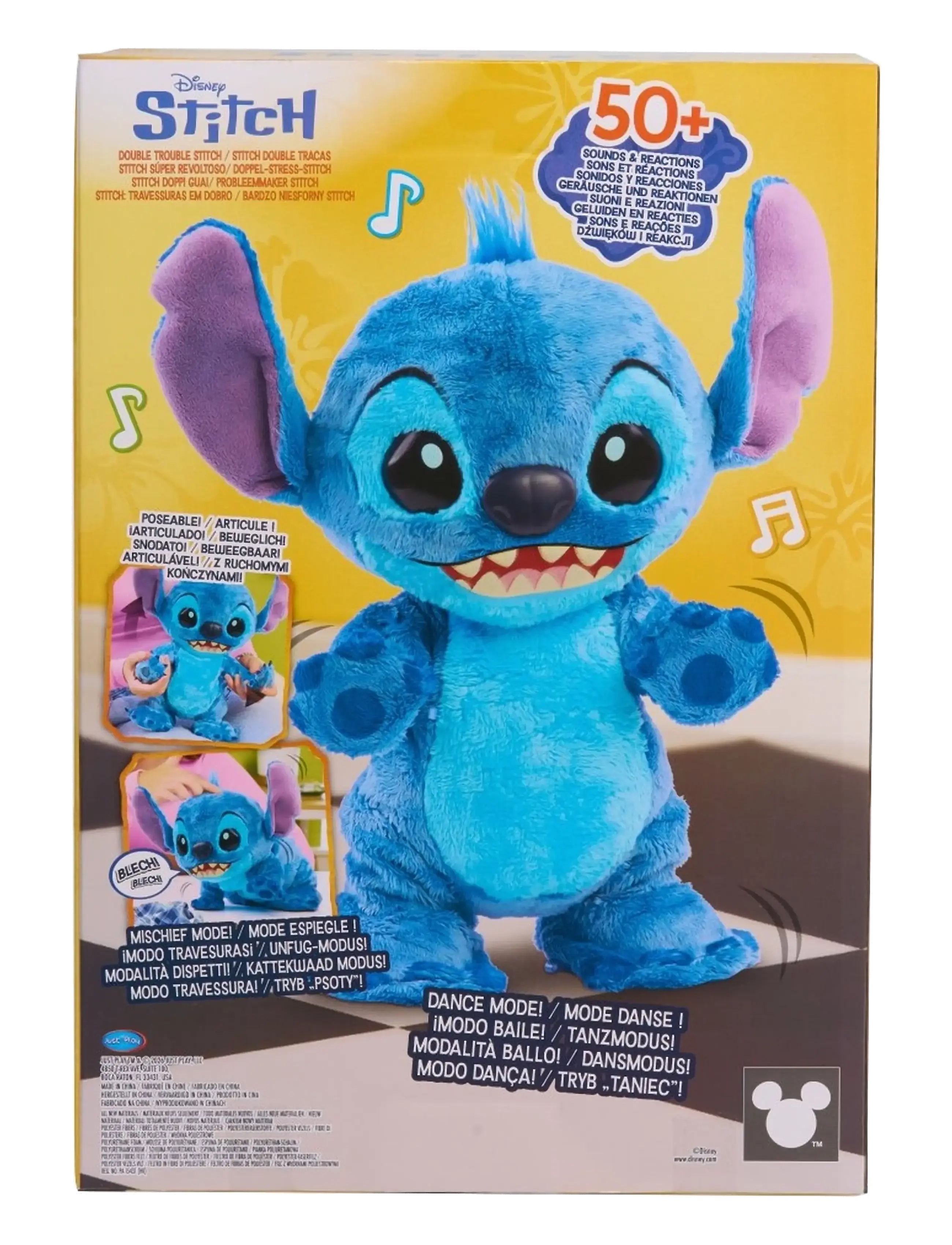 Lilo & Stitch - Disney Stitch Double Trouble - interaktiva djur - multi - 5