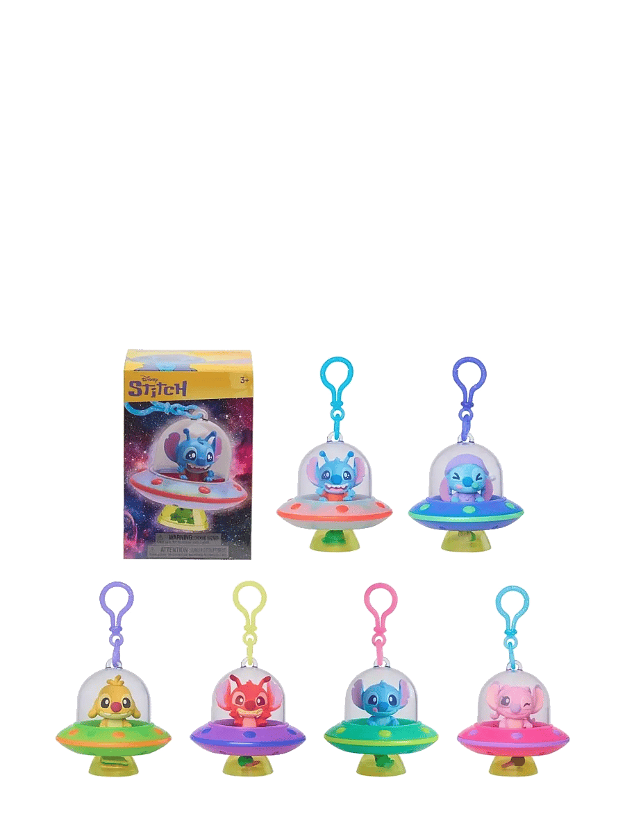 Lilo & Stitch - Disney Stitch Clip On Figures Asst. - film- & eventyrsfigurer - multi - 1