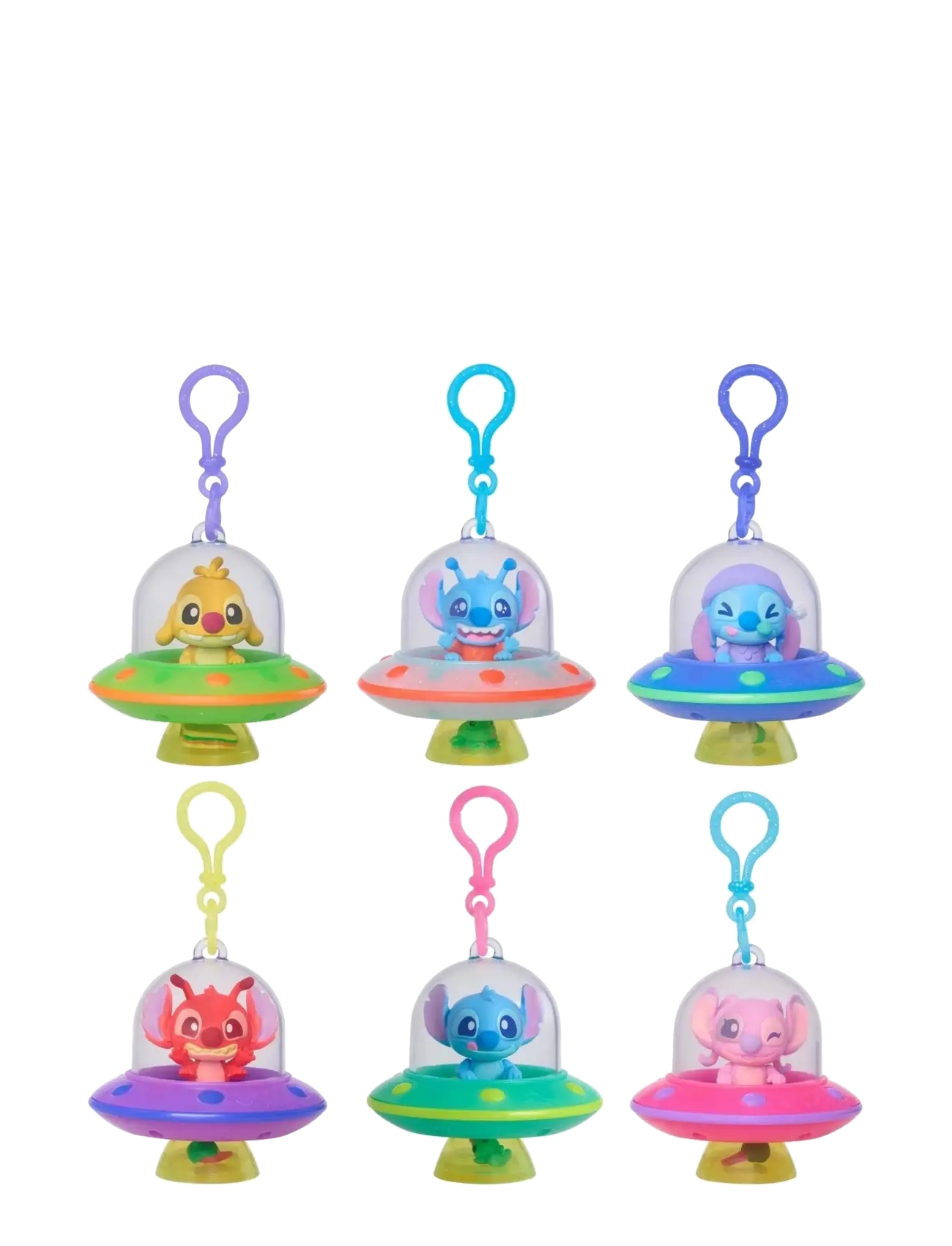 Lilo & Stitch - Disney Stitch Clip On Figures Asst. - film- & eventyrsfigurer - multi - 4