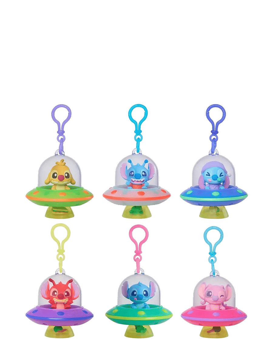 Lilo & Stitch - Disney Stitch Clip On Figures Asst. - film- & eventyrsfigurer - multi - 4