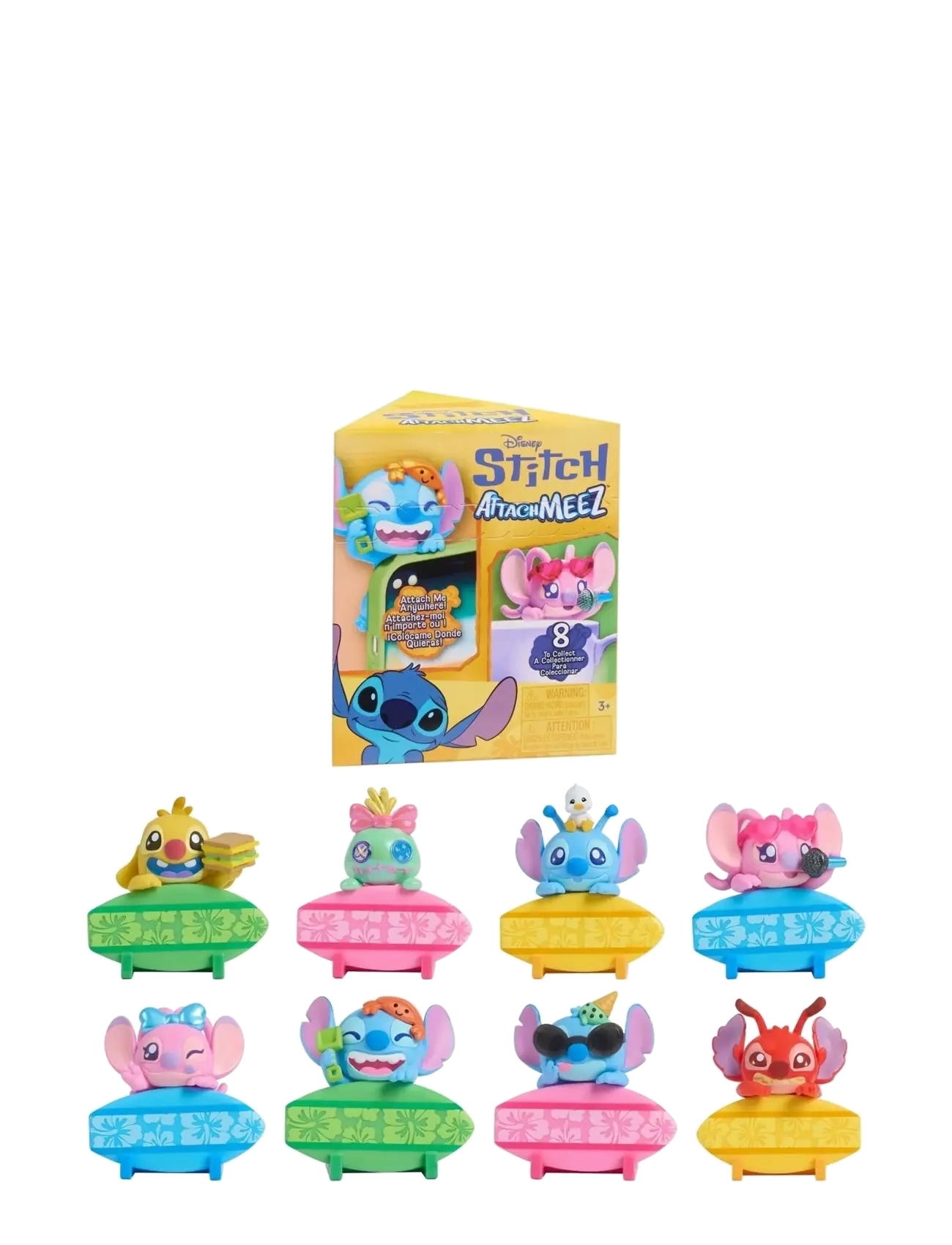 Lilo & Stitch Disney Stitch Attachmeez Asst. - Legetøj - MULTI / multi