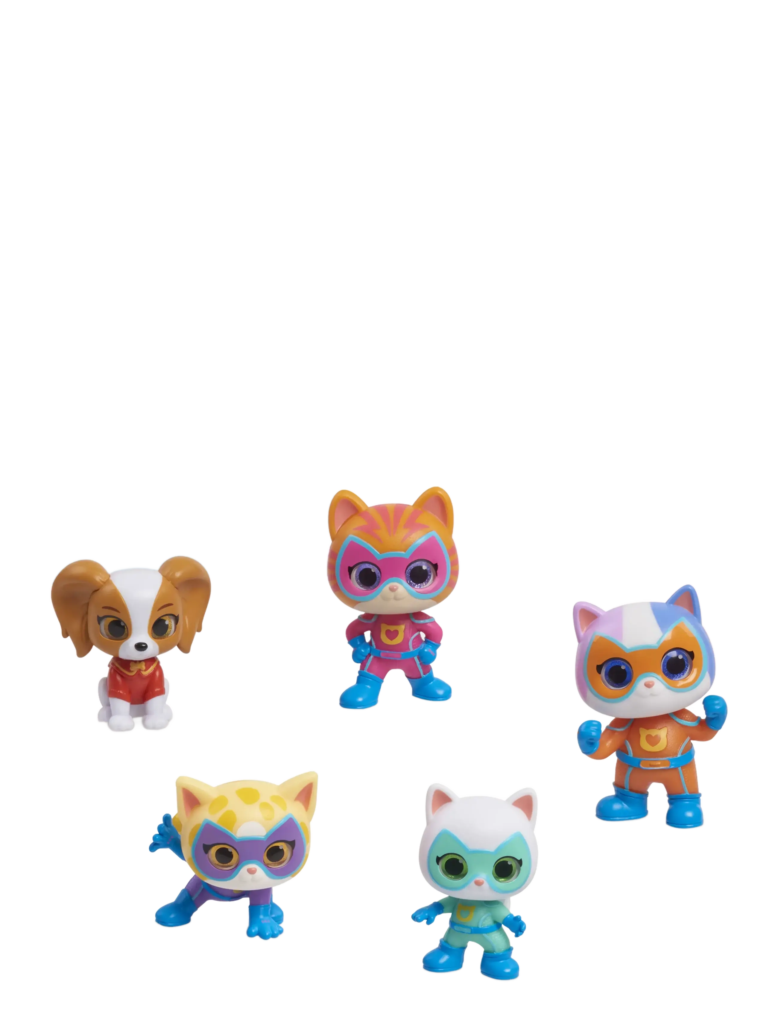 Disney Junior SuperKitties Disney Jr. Super Kitties Figure Set 5 Pack 7,5 cm - 4 for 3 - MUTI / multi