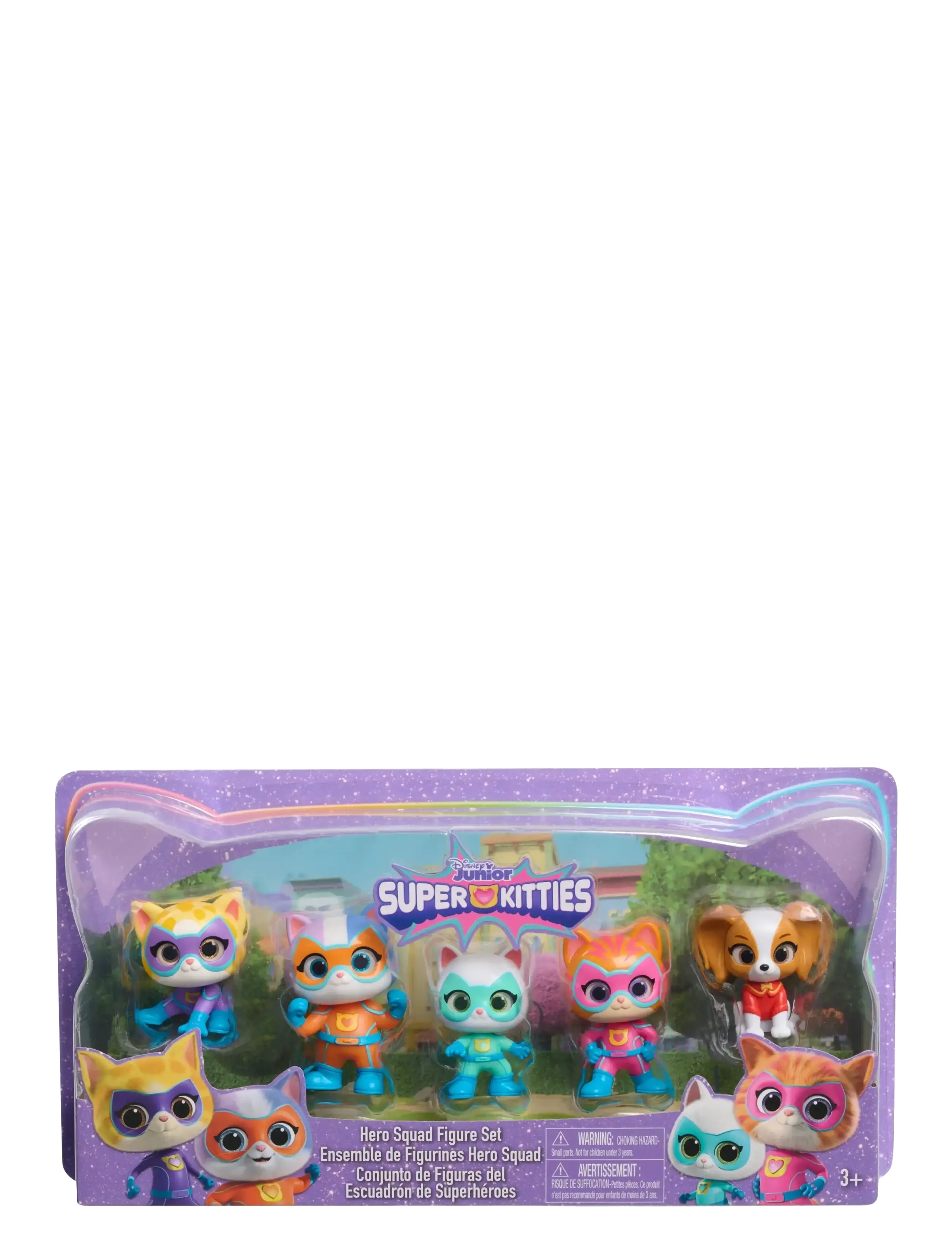 Disney Junior SuperKitties Disney Jr. Super Kitties Figure Set 5 Pack 7,5 cm - Eläimet - MUTI / multi