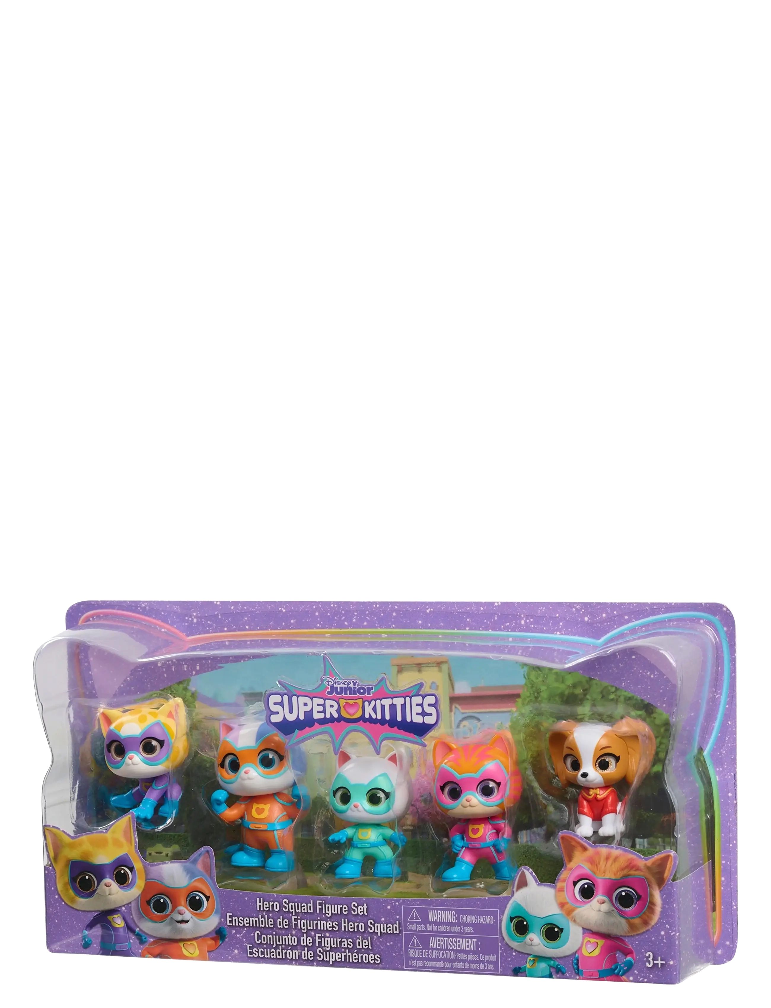 Disney Junior SuperKitties - Disney Jr. Super Kitties Figure Set 5 Pack 7,5 cm - action-figurer - muti - 1