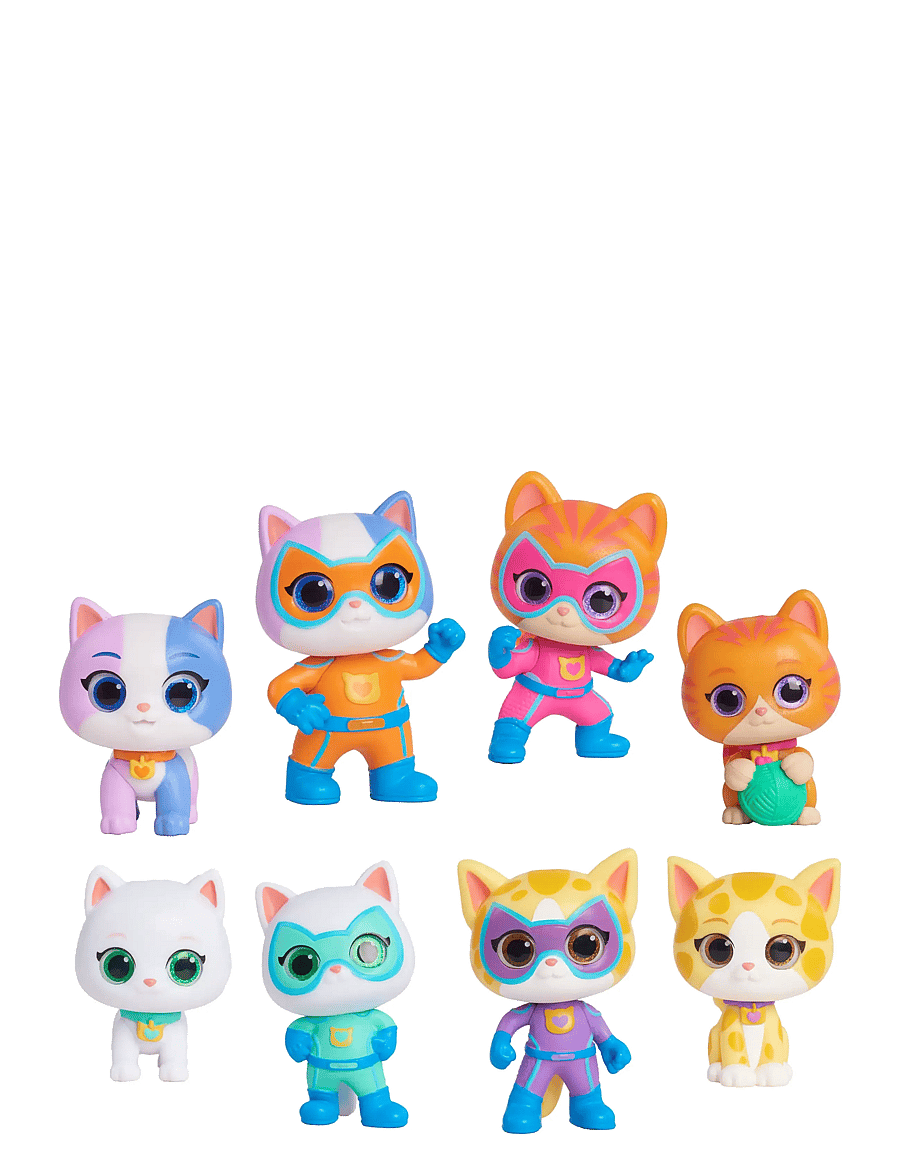 Disney Junior SuperKitties - Disney Jr. Super Kitties Mini Capsule Figure Asst. - film & sagofigurer - muti - 1