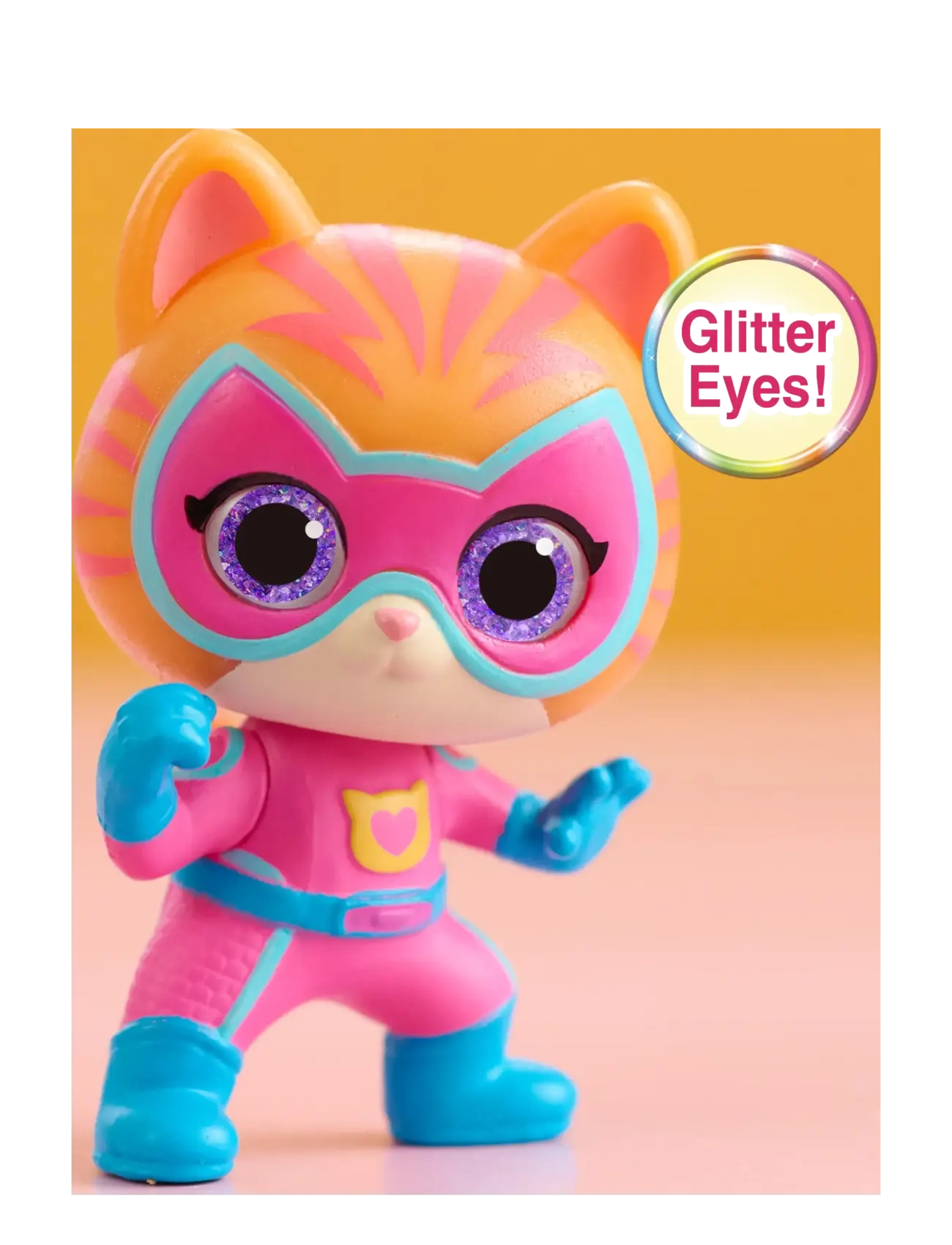Disney Junior SuperKitties - Disney Jr. Super Kitties Mini Capsule Figure Asst. - film & sagofigurer - muti - 3