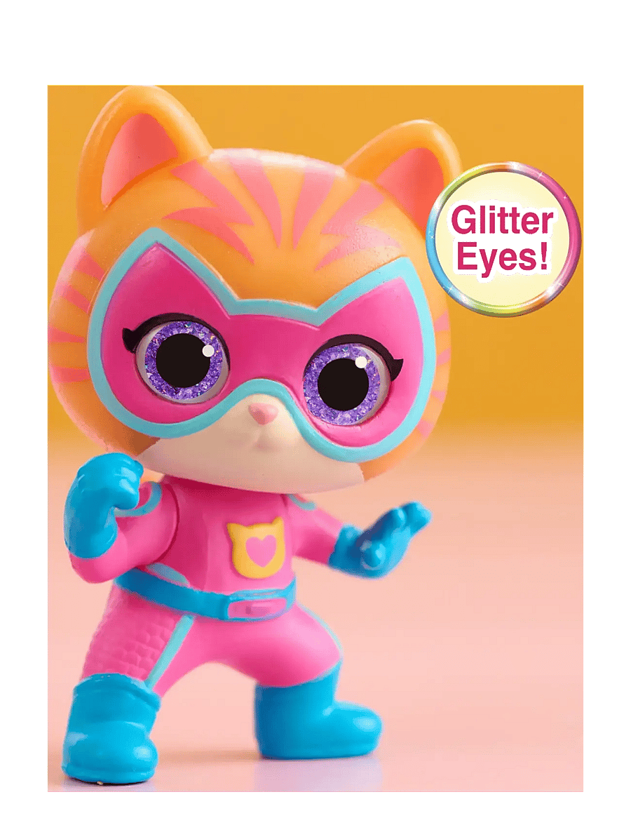 Disney Junior SuperKitties - Disney Jr. Super Kitties Mini Capsule Figure Asst. - film & sagofigurer - muti - 3