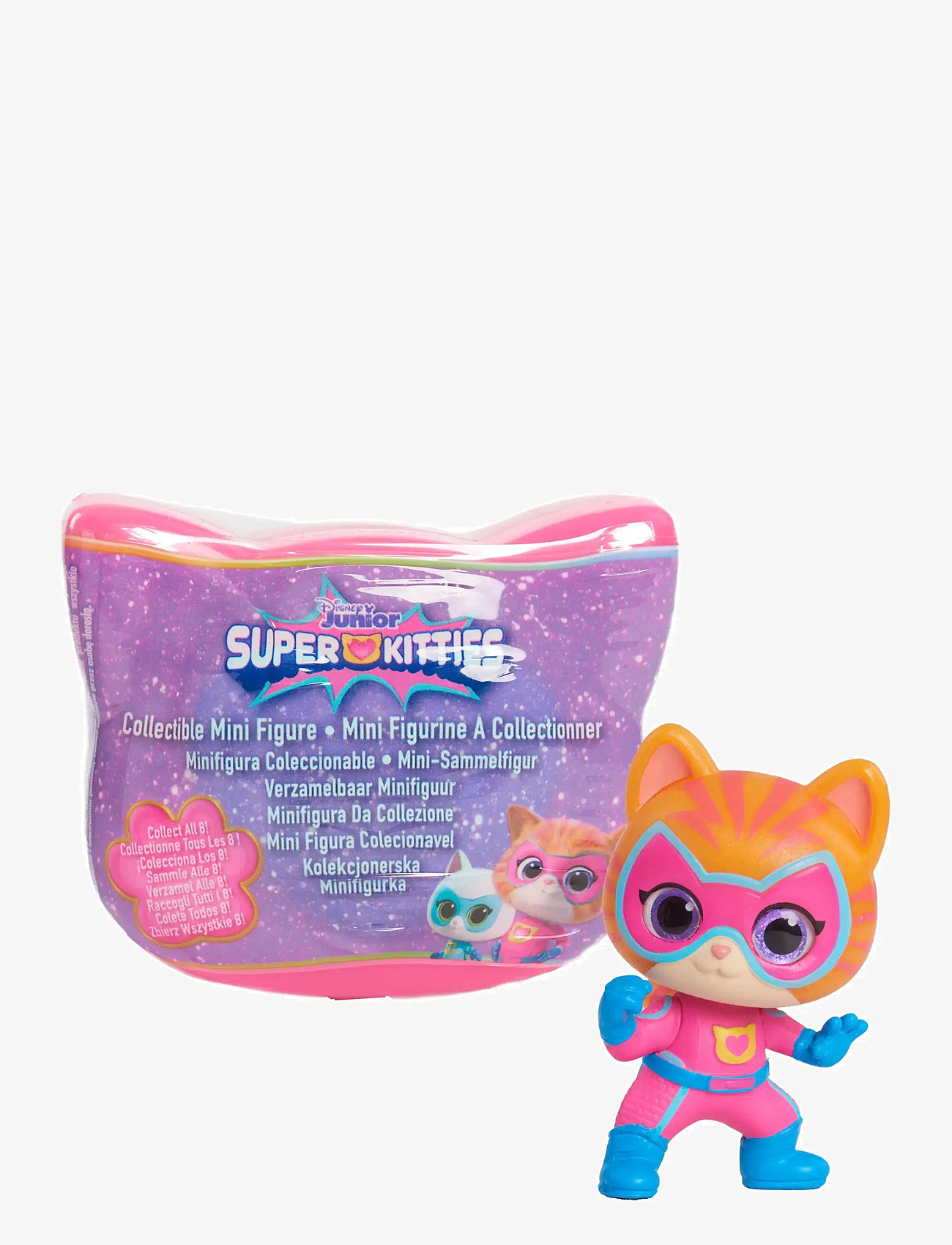 Disney Junior SuperKitties - Disney Jr. Super Kitties Mini Capsule Figure Asst. - film- & eventyrsfigurer - muti - 4