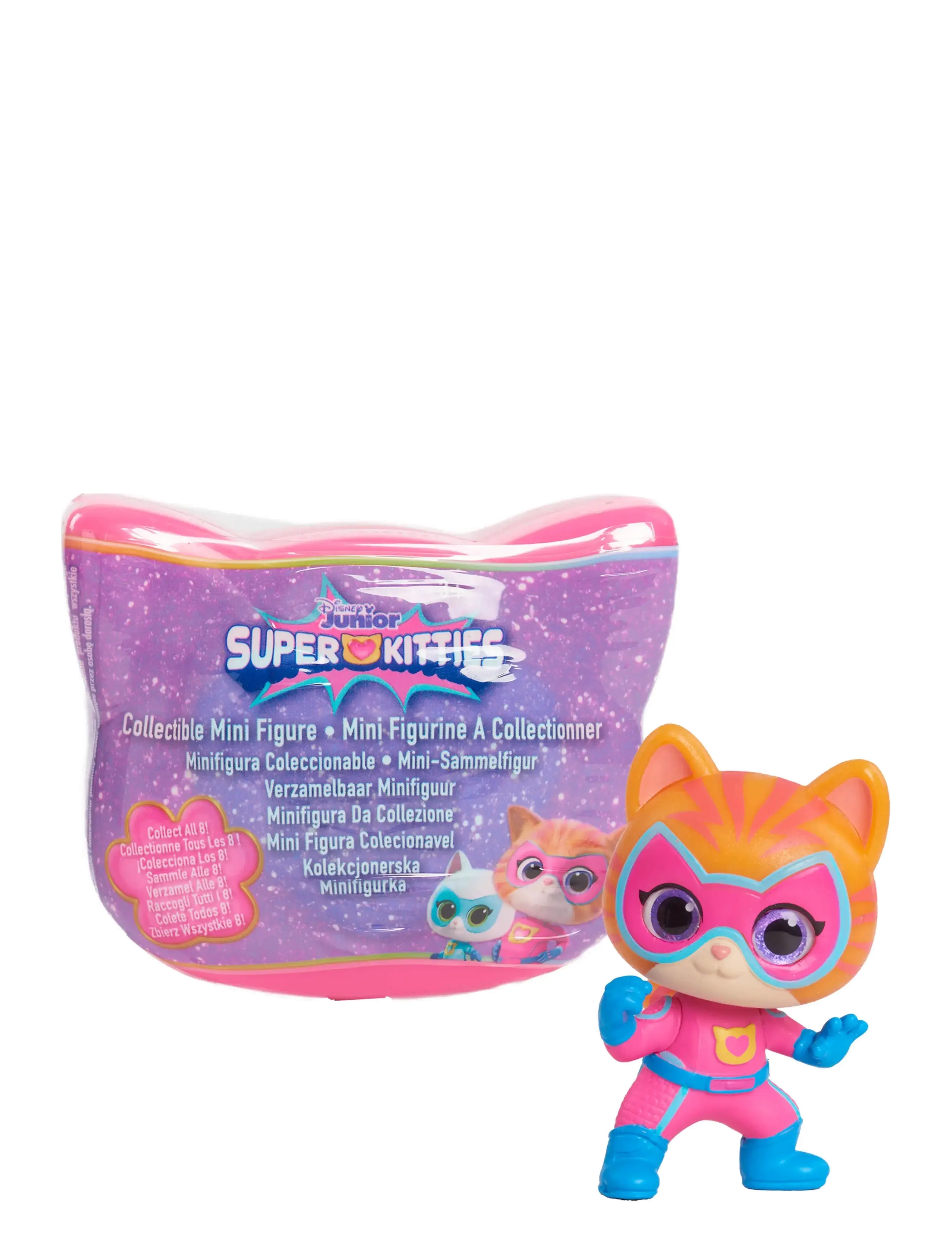 Disney Junior SuperKitties - Disney Jr. Super Kitties Mini Capsule Figure Asst. - film & sagofigurer - muti - 4
