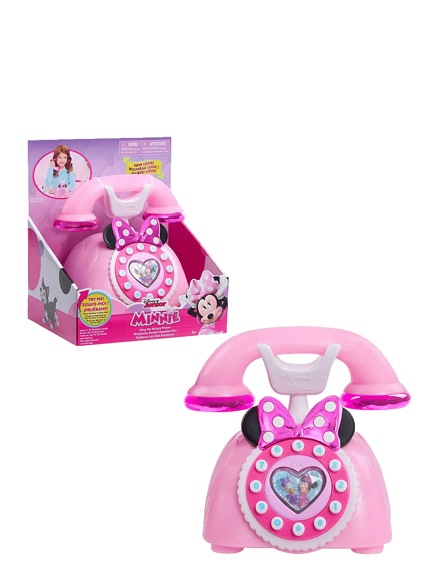 Mimmi Pigg - Disney Junior Ring Me Rotary Phone - interaktiva leksaker - multi - 1